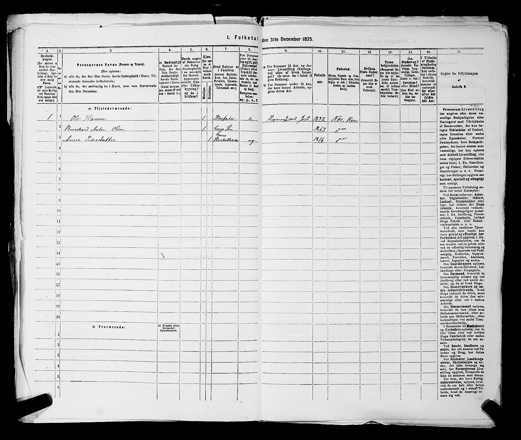 RA, Folketelling 1875 for 0237P Eidsvoll prestegjeld, 1875, s. 73