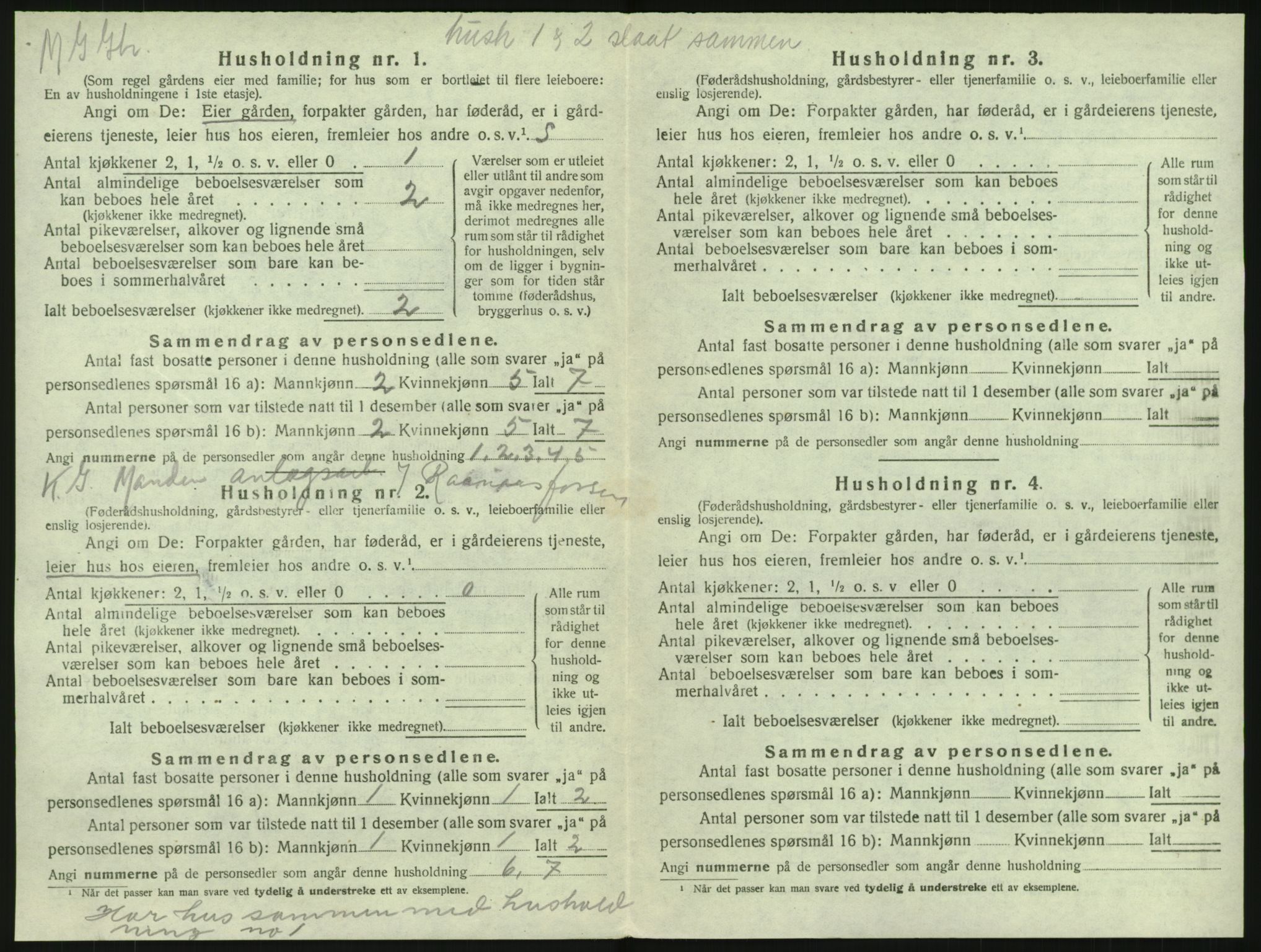 SAKO, Folketelling 1920 for 0728 Lardal herred, 1920, s. 890