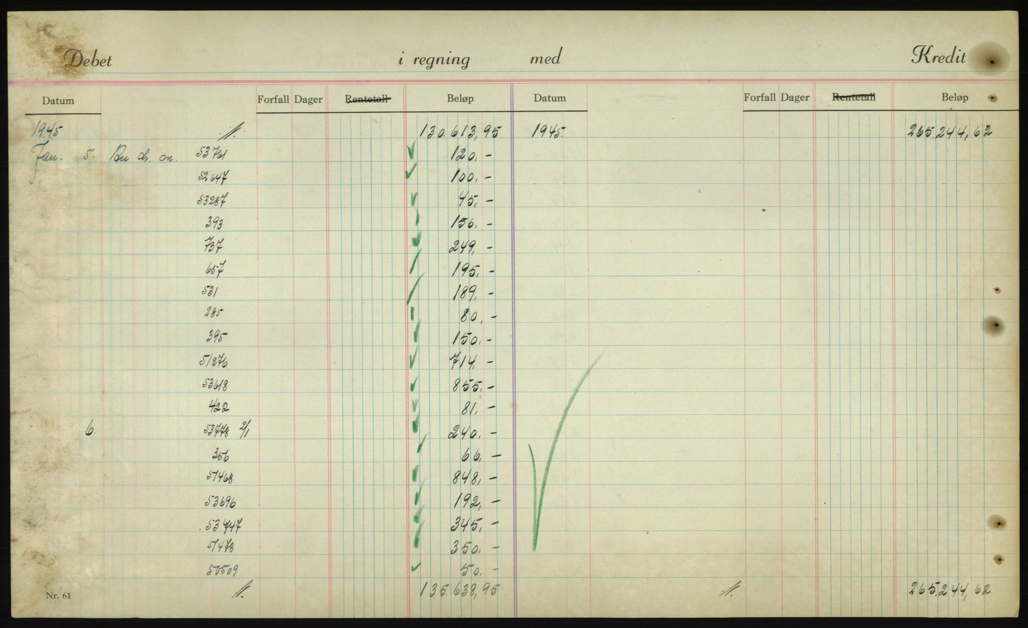 Forsvarsdepartementet, 10. kontor / Oppgjørskontoret, AV/RA-RAFA-1225/D/Db/L0180: Lista oppgjørskontor, 1942-1952, s. 2008