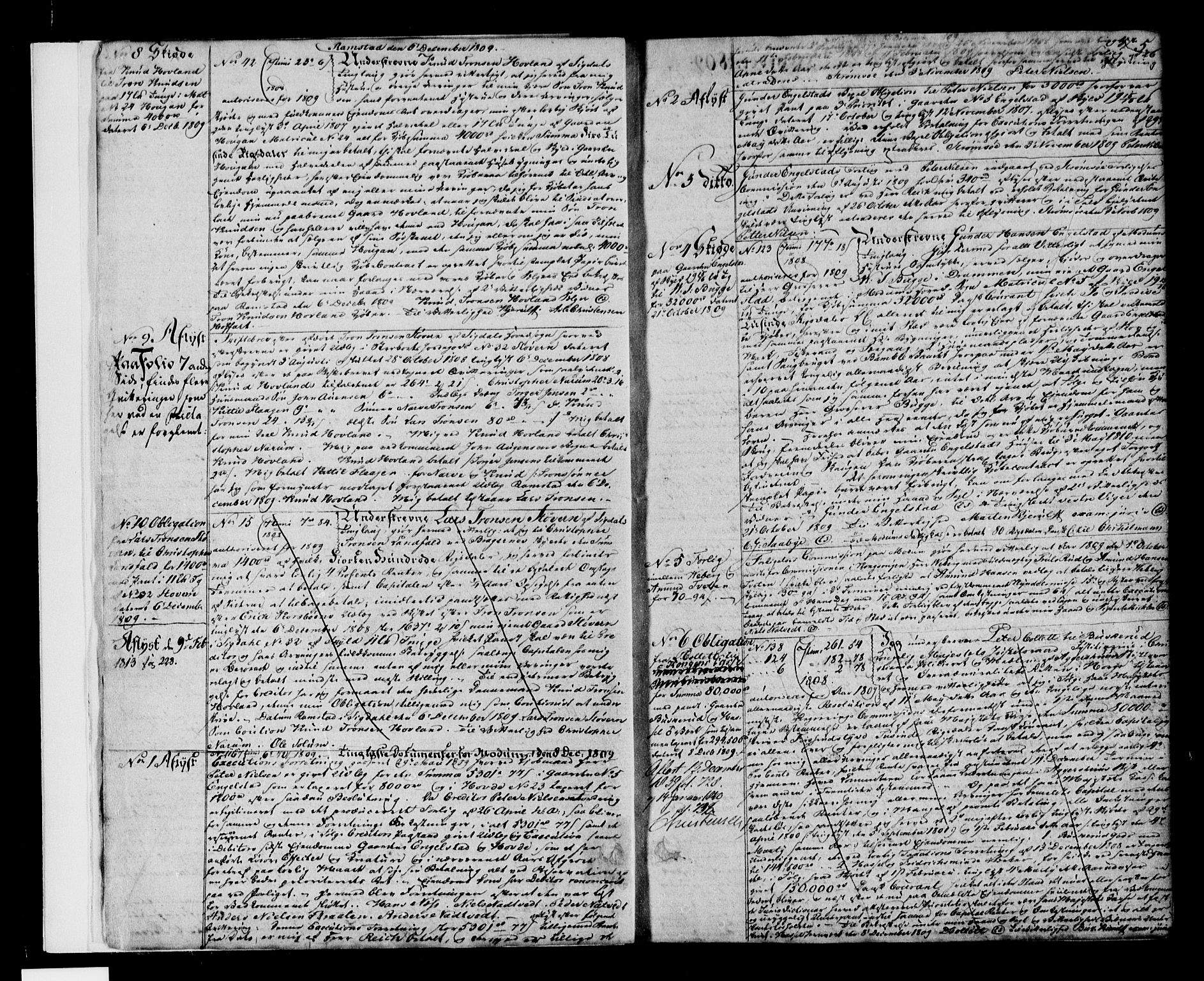 Eiker, Modum og Sigdal sorenskriveri, SAKO/A-123/G/Ga/Gaa/L0007a: Pantebok nr. I 7a, 1809-1816, s. 5