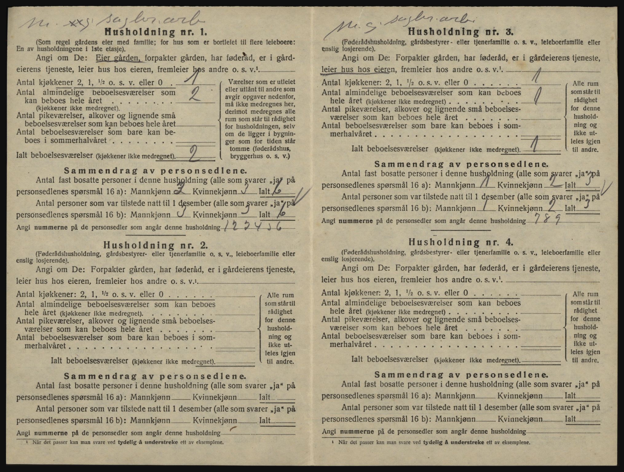 SAO, Folketelling 1920 for 0132 Glemmen herred, 1920, s. 394