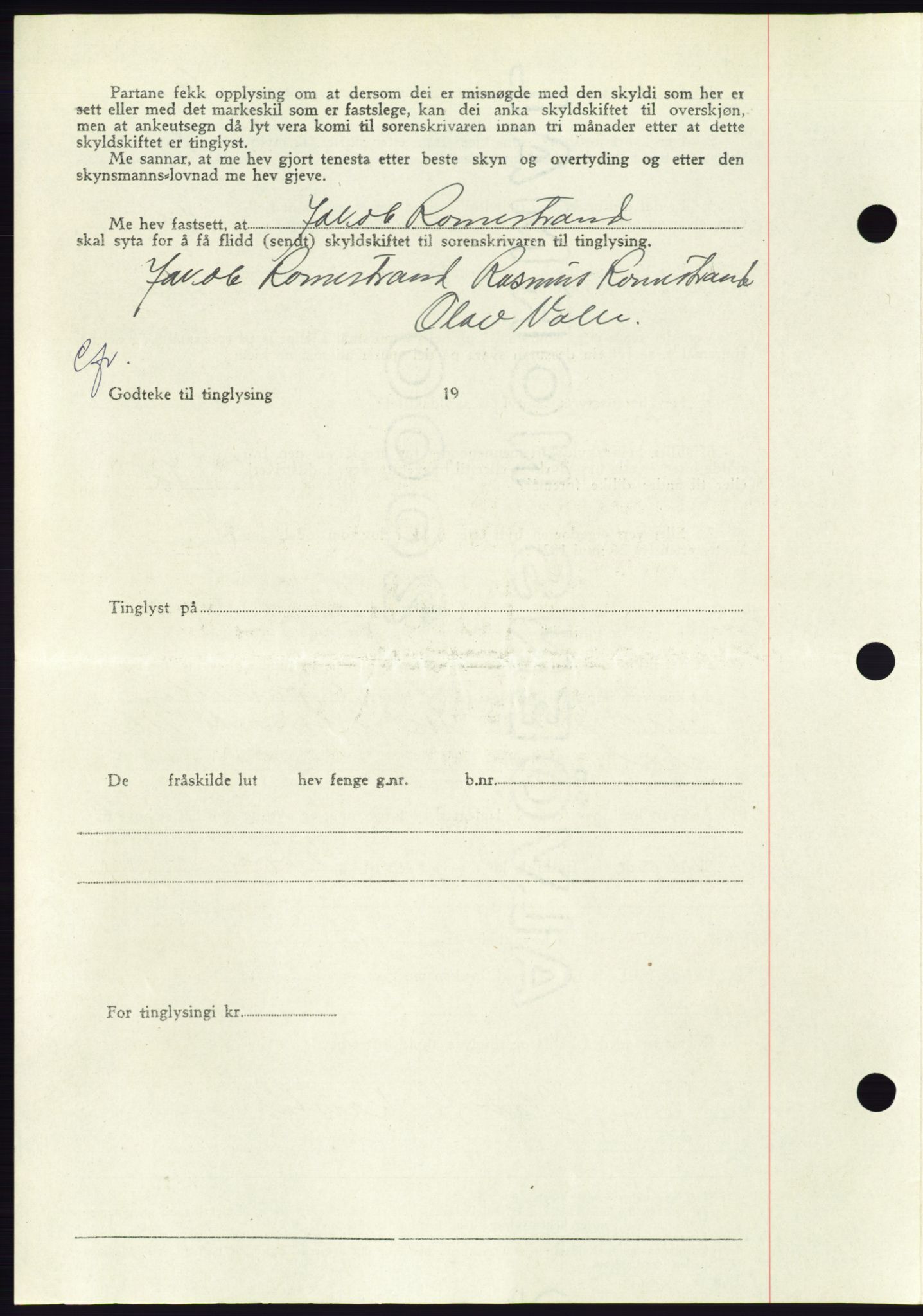 Søre Sunnmøre sorenskriveri, AV/SAT-A-4122/1/2/2C/L0082: Pantebok nr. 8A, 1948-1948, Dagboknr: 686/1948