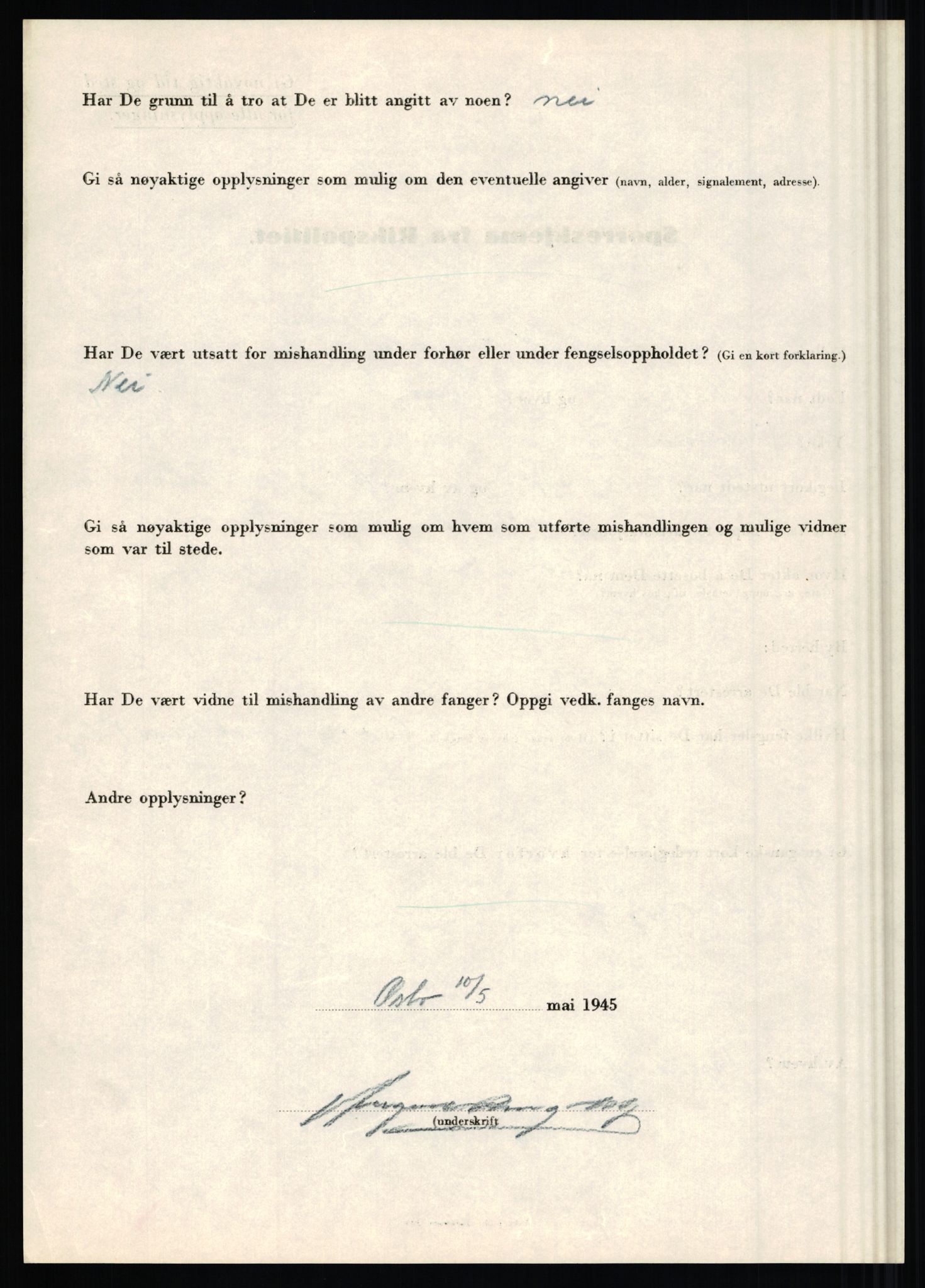 Rikspolitisjefen, AV/RA-S-1560/L/L0014: Pettersen, Aksel - Savosnick, Ernst, 1940-1945, s. 566