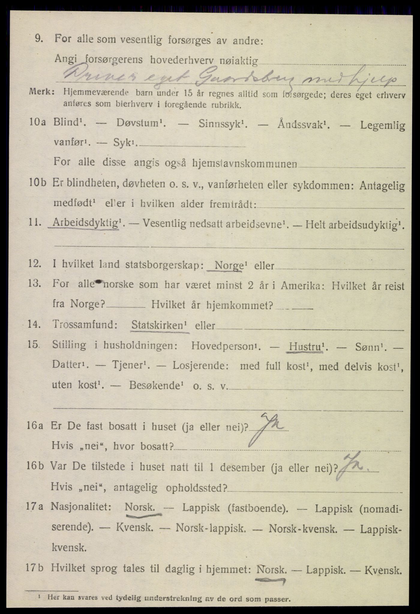 SAT, Folketelling 1920 for 1837 Meløy herred, 1920, s. 9514