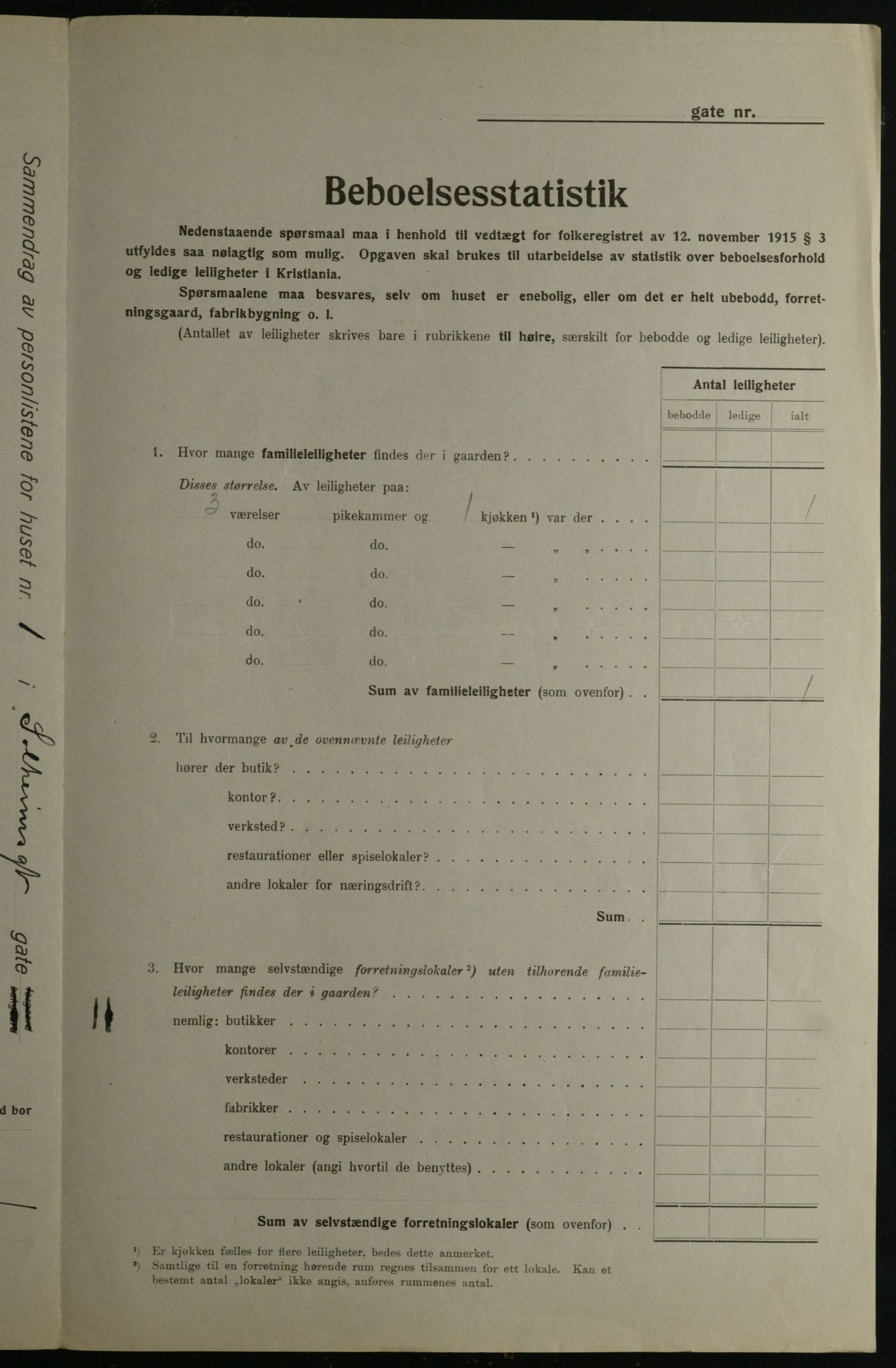 OBA, Kommunal folketelling 1.12.1923 for Kristiania, 1923, s. 109651