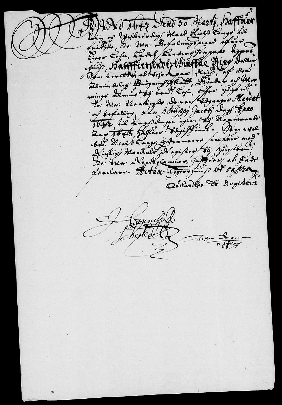 Rentekammeret inntil 1814, Reviderte regnskaper, Lensregnskaper, RA/EA-5023/R/Rb/Rbm/L0007: Eiker len, 1640-1643