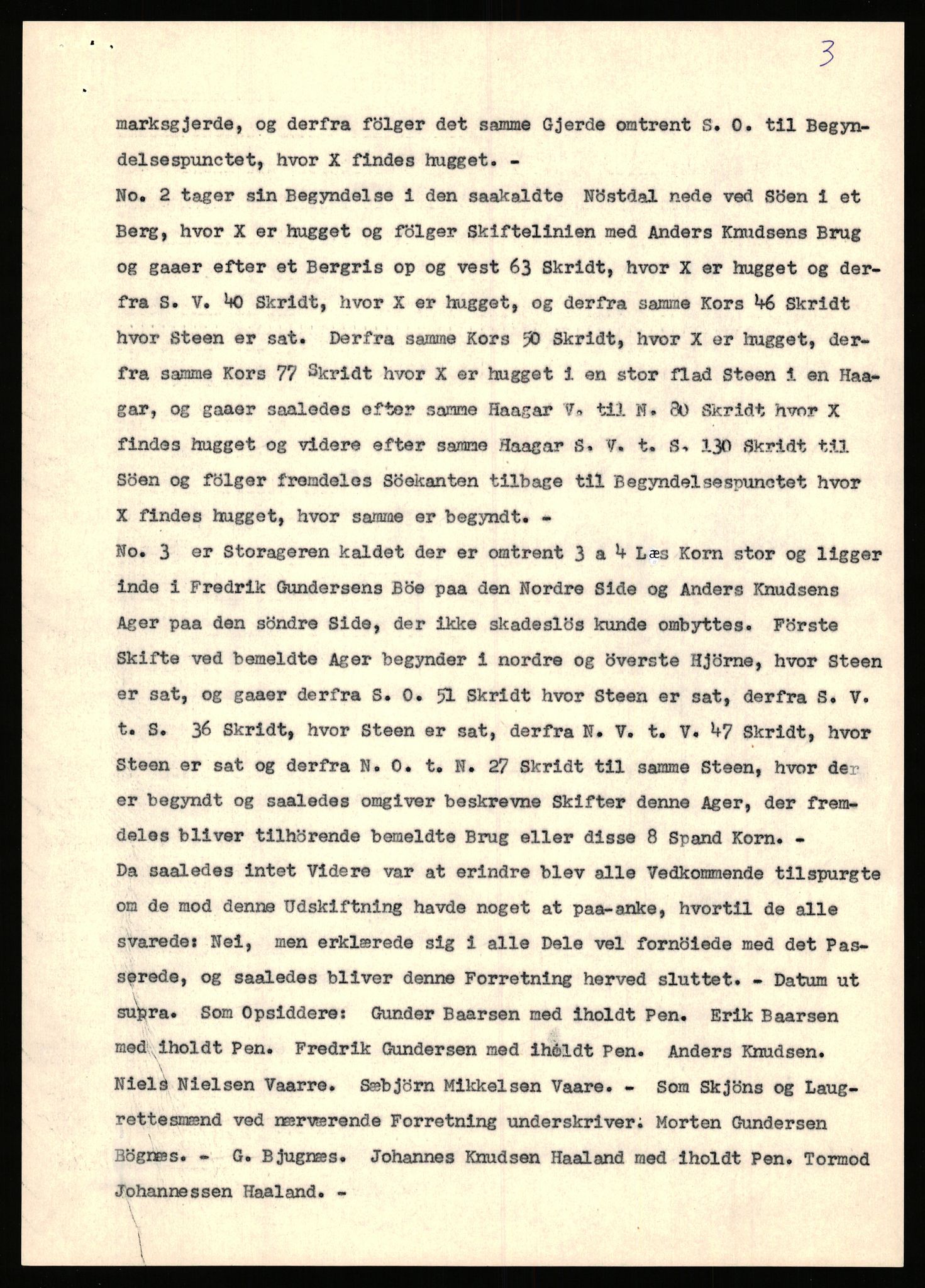 Statsarkivet i Stavanger, SAST/A-101971/03/Y/Yj/L0004: Avskrifter sortert etter gårdsnavn: Augland - Austneberg, 1750-1930, s. 705