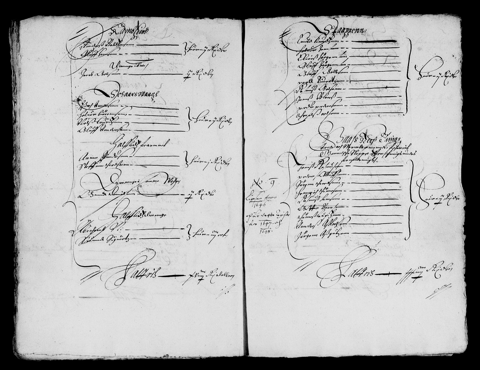 Rentekammeret inntil 1814, Reviderte regnskaper, Lensregnskaper, AV/RA-EA-5023/R/Rb/Rbæ/L0006: Vardøhus len, 1645-1653