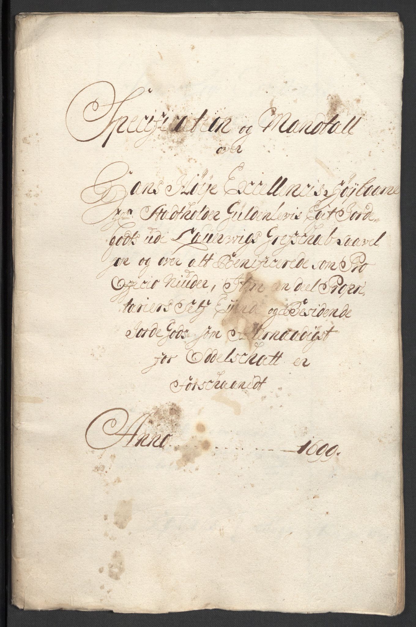 Rentekammeret inntil 1814, Reviderte regnskaper, Fogderegnskap, AV/RA-EA-4092/R33/L1976: Fogderegnskap Larvik grevskap, 1698-1701, s. 124