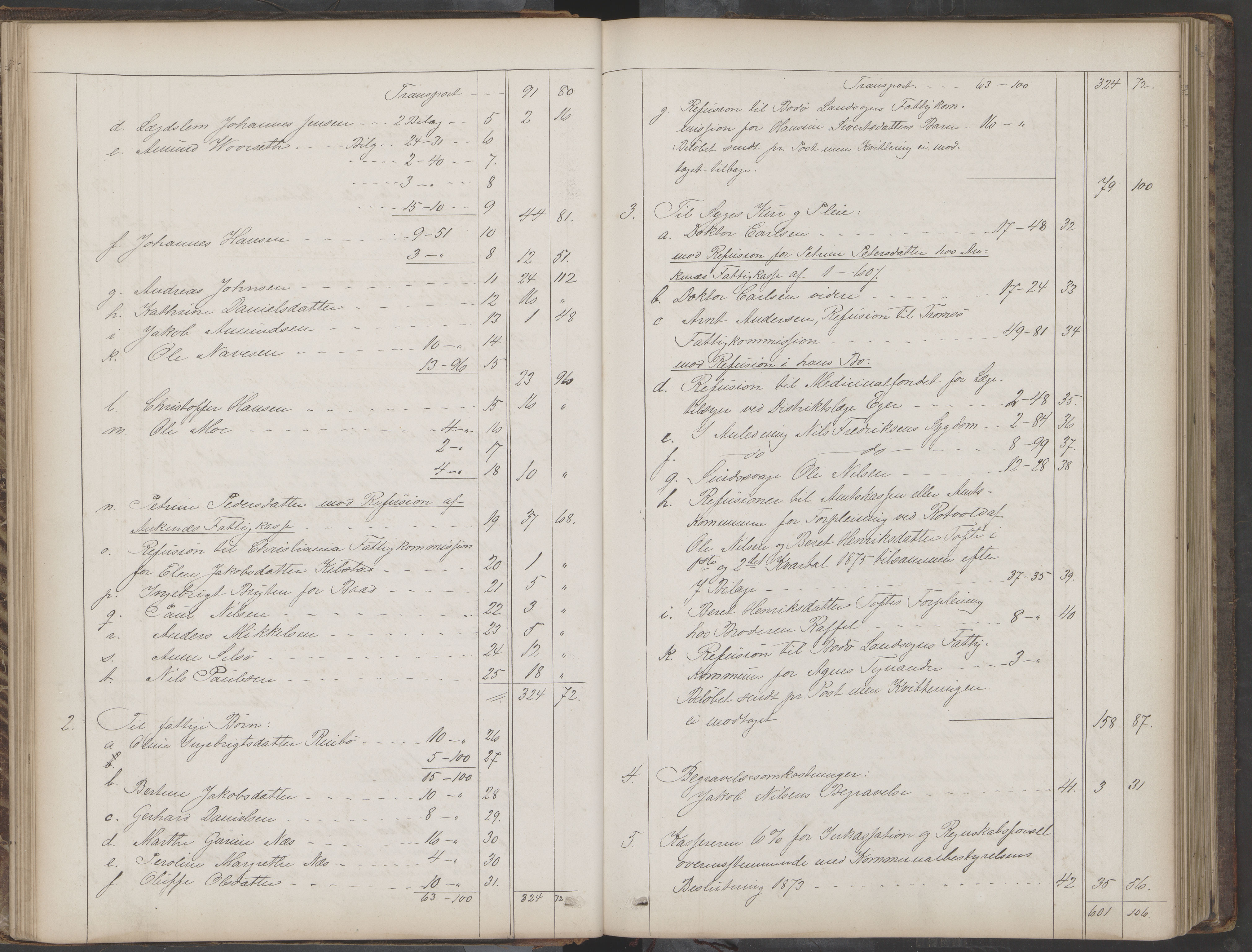 Lødingen kommune. Fattigstyre/forsorgsstyre, AIN/K-18510.610.01/A/Aa/L0001: Forhandlingsprotokoll, 1863-1895