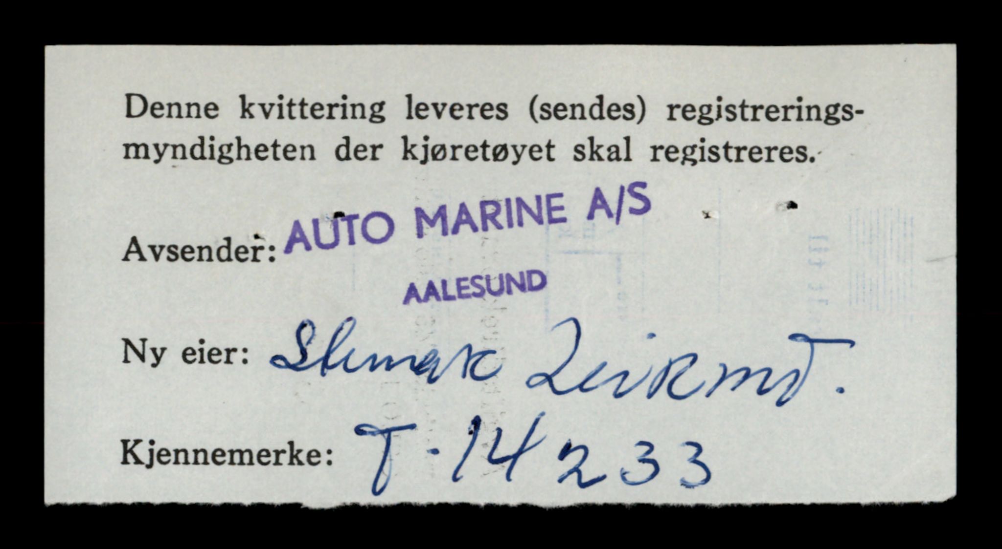 Møre og Romsdal vegkontor - Ålesund trafikkstasjon, AV/SAT-A-4099/F/Fe/L0044: Registreringskort for kjøretøy T 14205 - T 14319, 1927-1998, s. 811