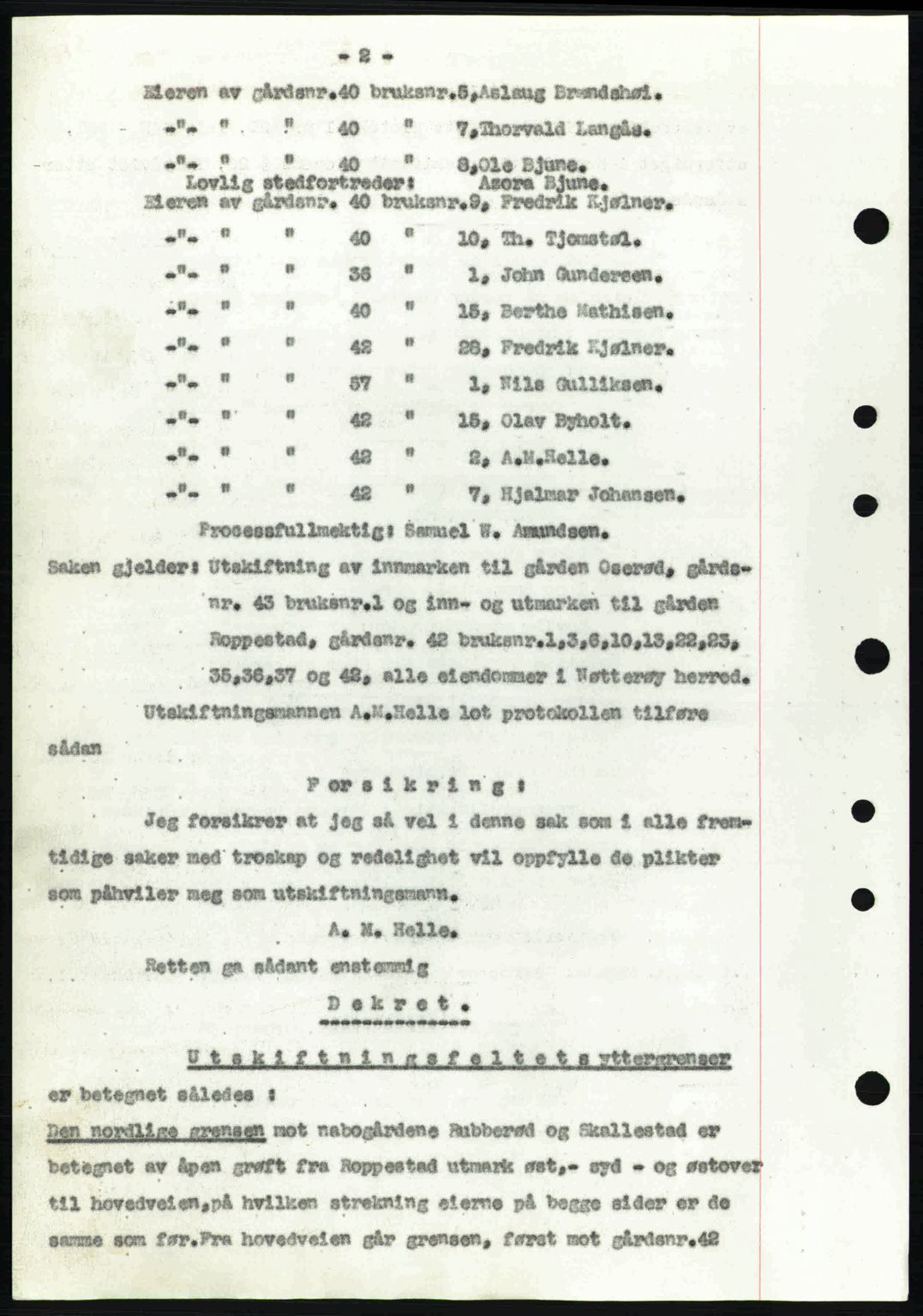 Tønsberg sorenskriveri, AV/SAKO-A-130/G/Ga/Gaa/L0012: Pantebok nr. A12, 1942-1943, Dagboknr: 247/1943