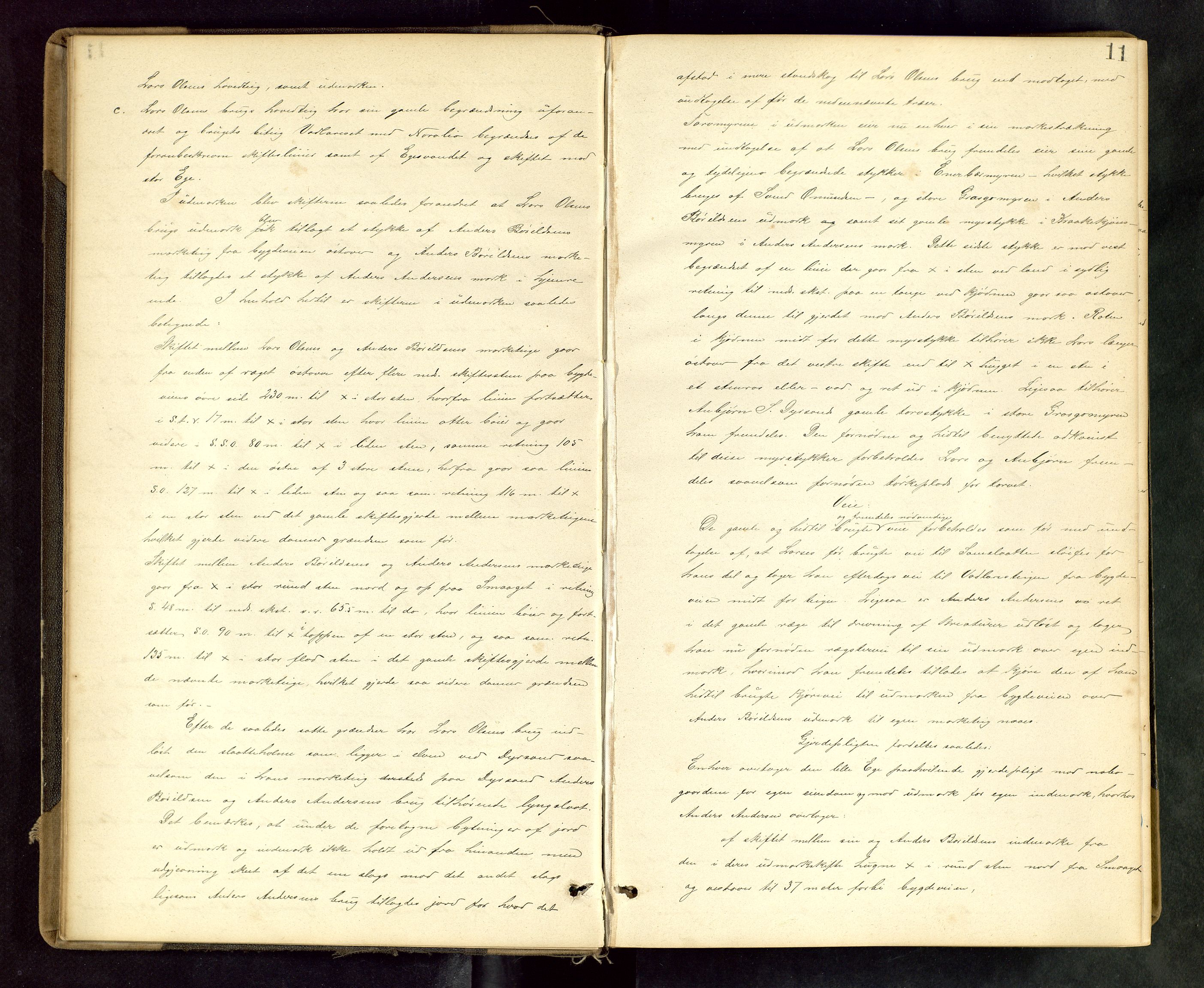 Rogaland jordskifterett, AV/SAST-A-102426/Oa/L0049: Forhandlingsprotokoll, 1887-1892, s. 11