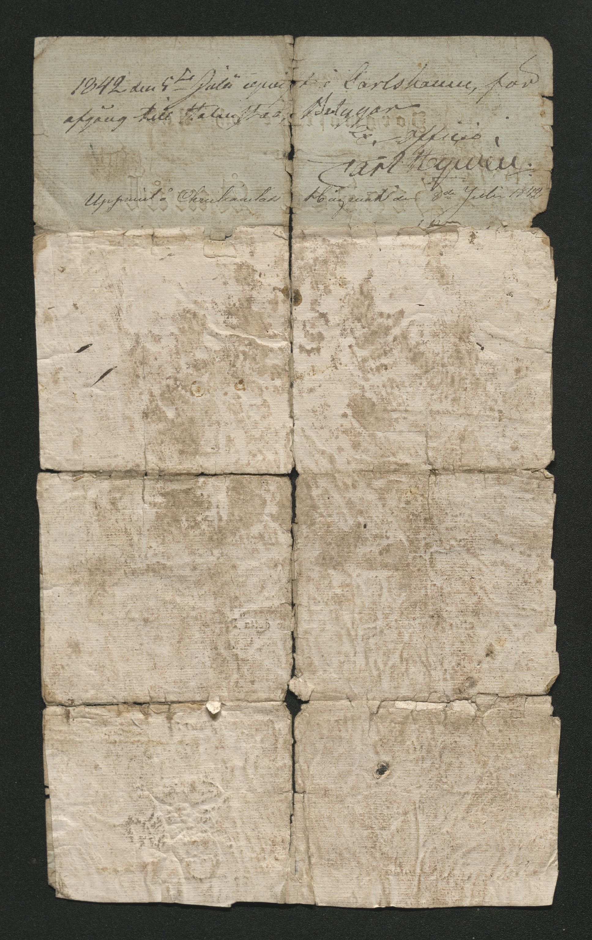Drammen politikammer, AV/SAKO-A-623/I/Ia/Iab/L0007: Innleverte pass, 1843-1844, s. 163