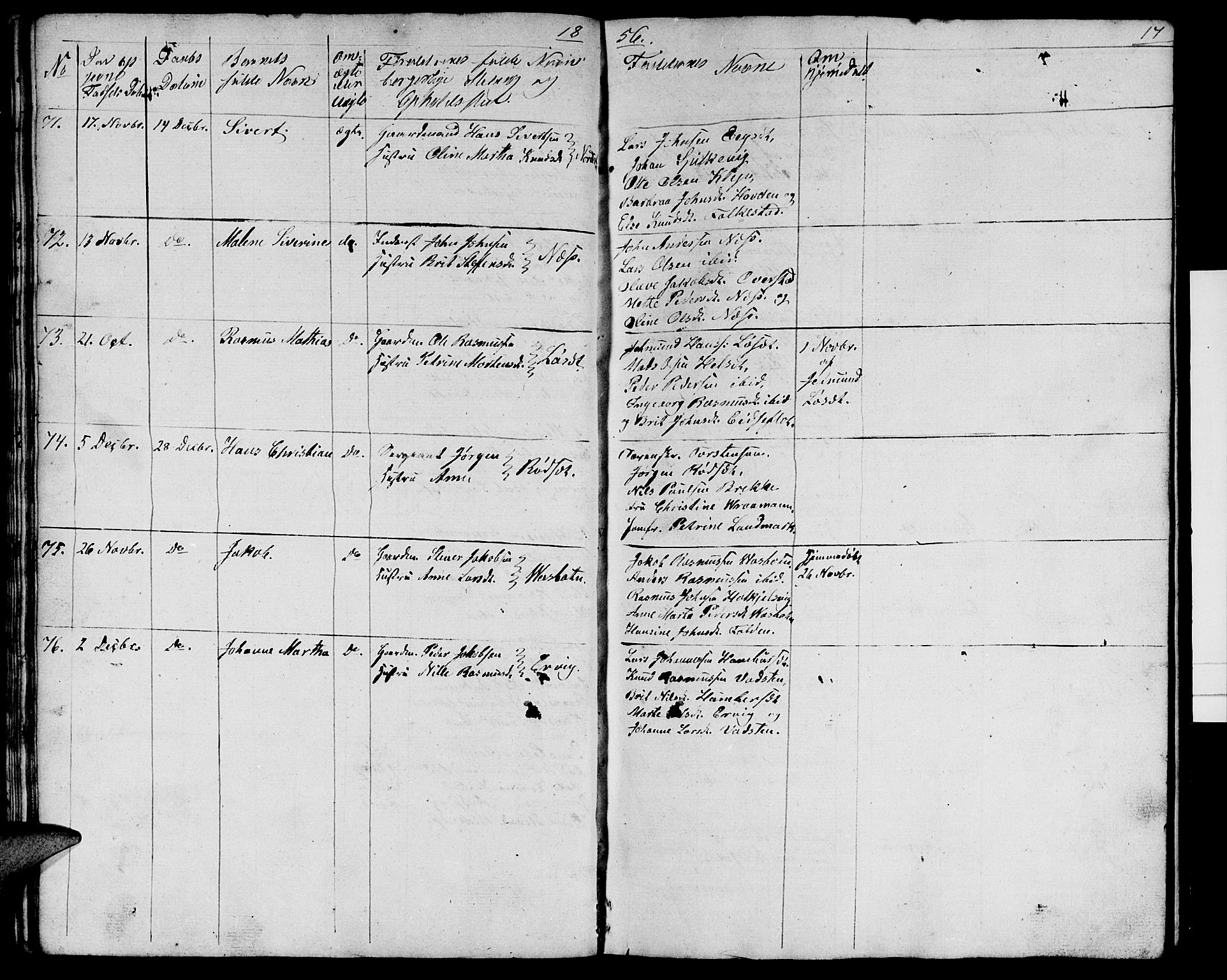 Ministerialprotokoller, klokkerbøker og fødselsregistre - Møre og Romsdal, AV/SAT-A-1454/511/L0156: Klokkerbok nr. 511C02, 1855-1863, s. 17