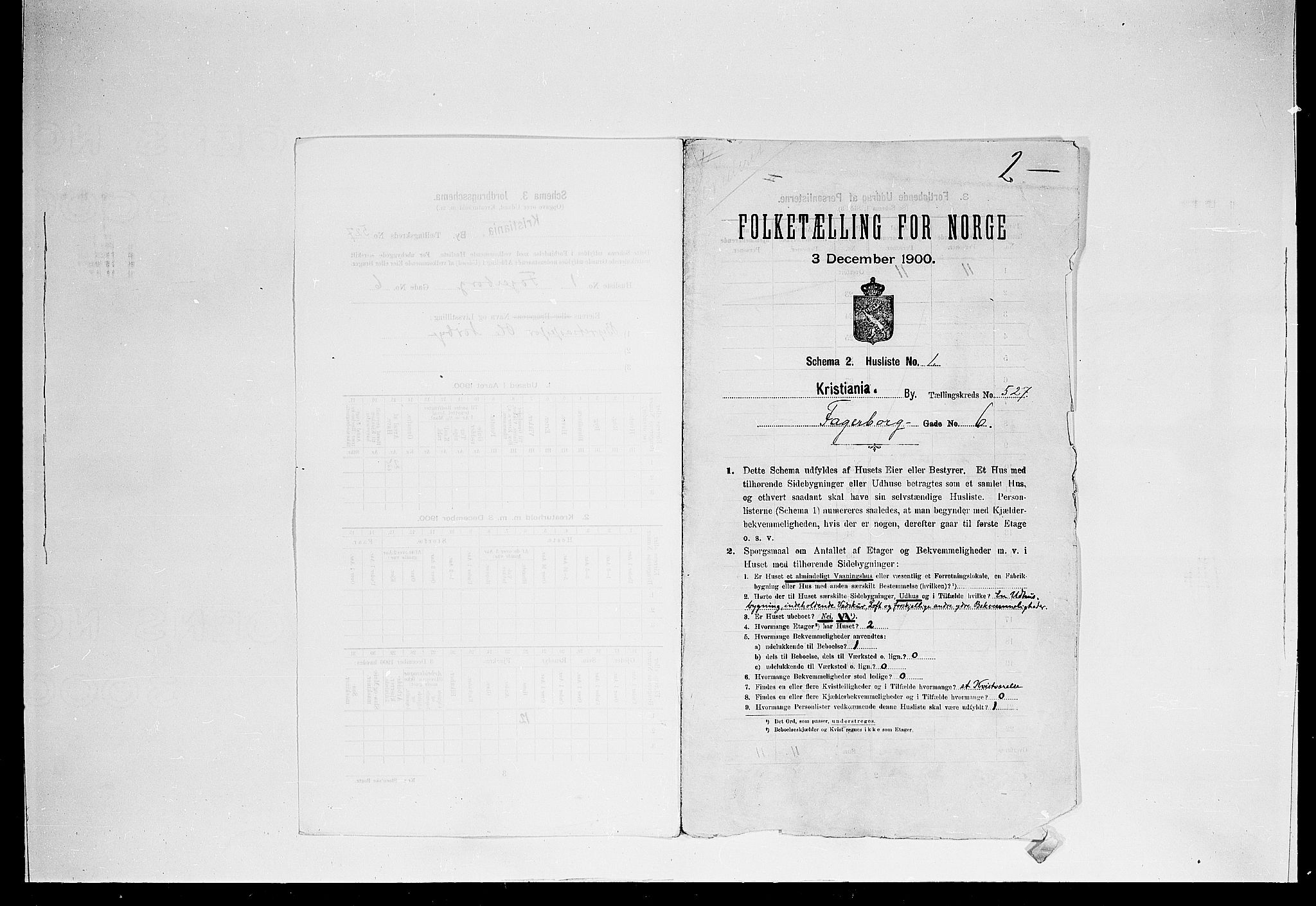 SAO, Folketelling 1900 for 0301 Kristiania kjøpstad, 1900, s. 21726