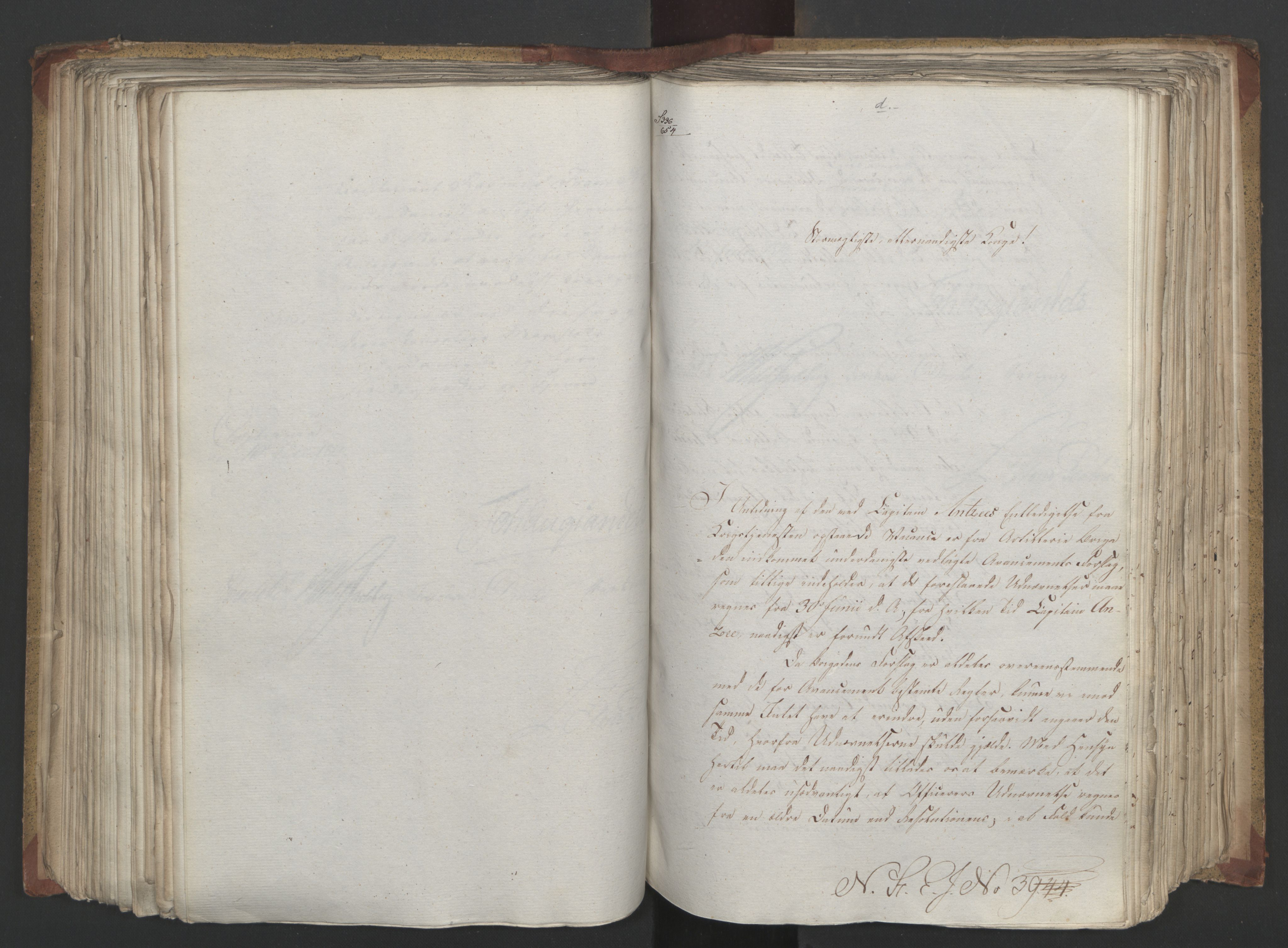 Statsrådsavdelingen i Stockholm, AV/RA-S-1003/D/Da/L0019: Regjeringsinnstillinger nr. 3856-4052, 1819, s. 227