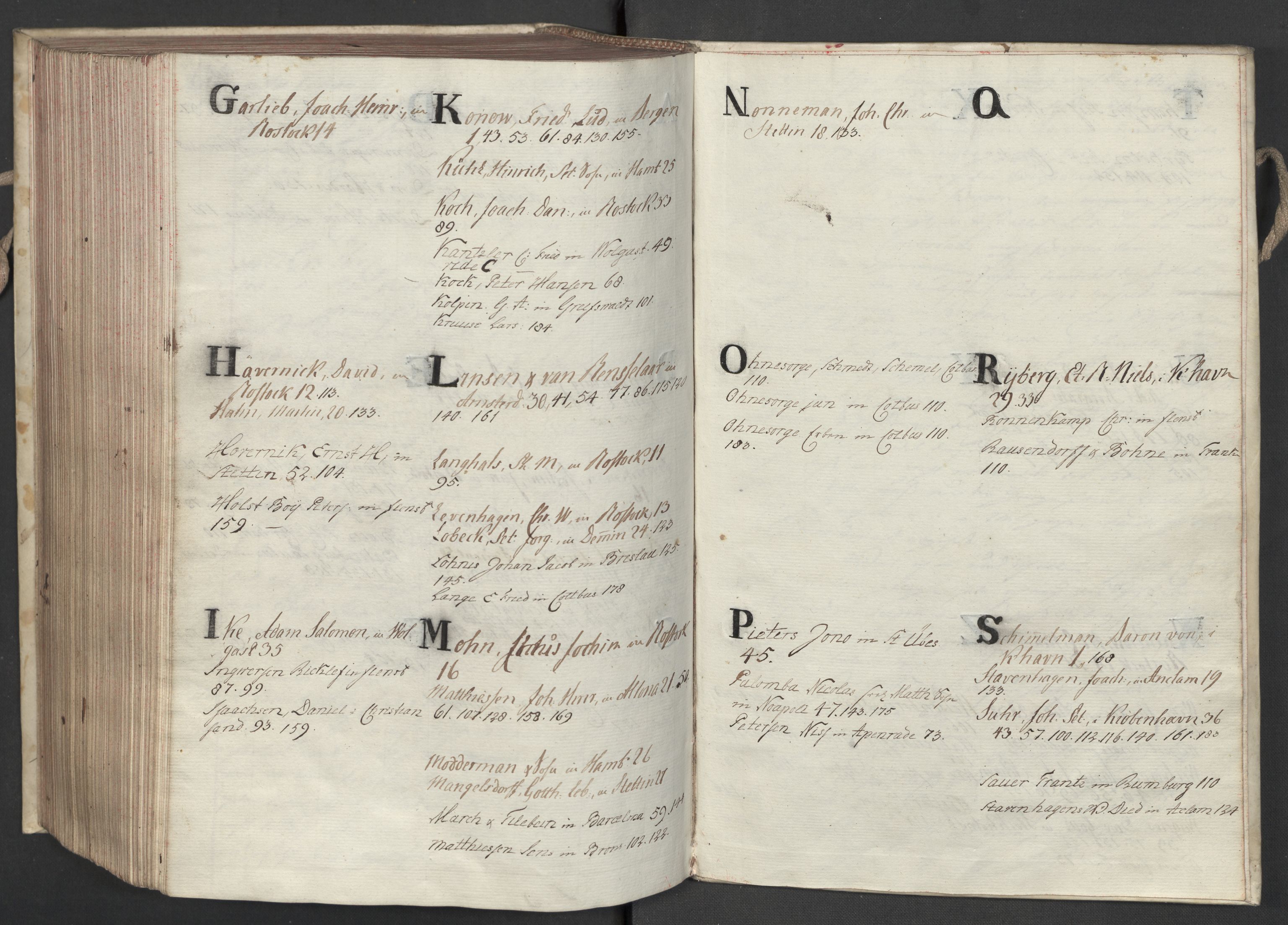 Hoë, Herman & Co, AV/SAT-PA-0280/11/L0003: Kopibok, utenriks, 1778-1780