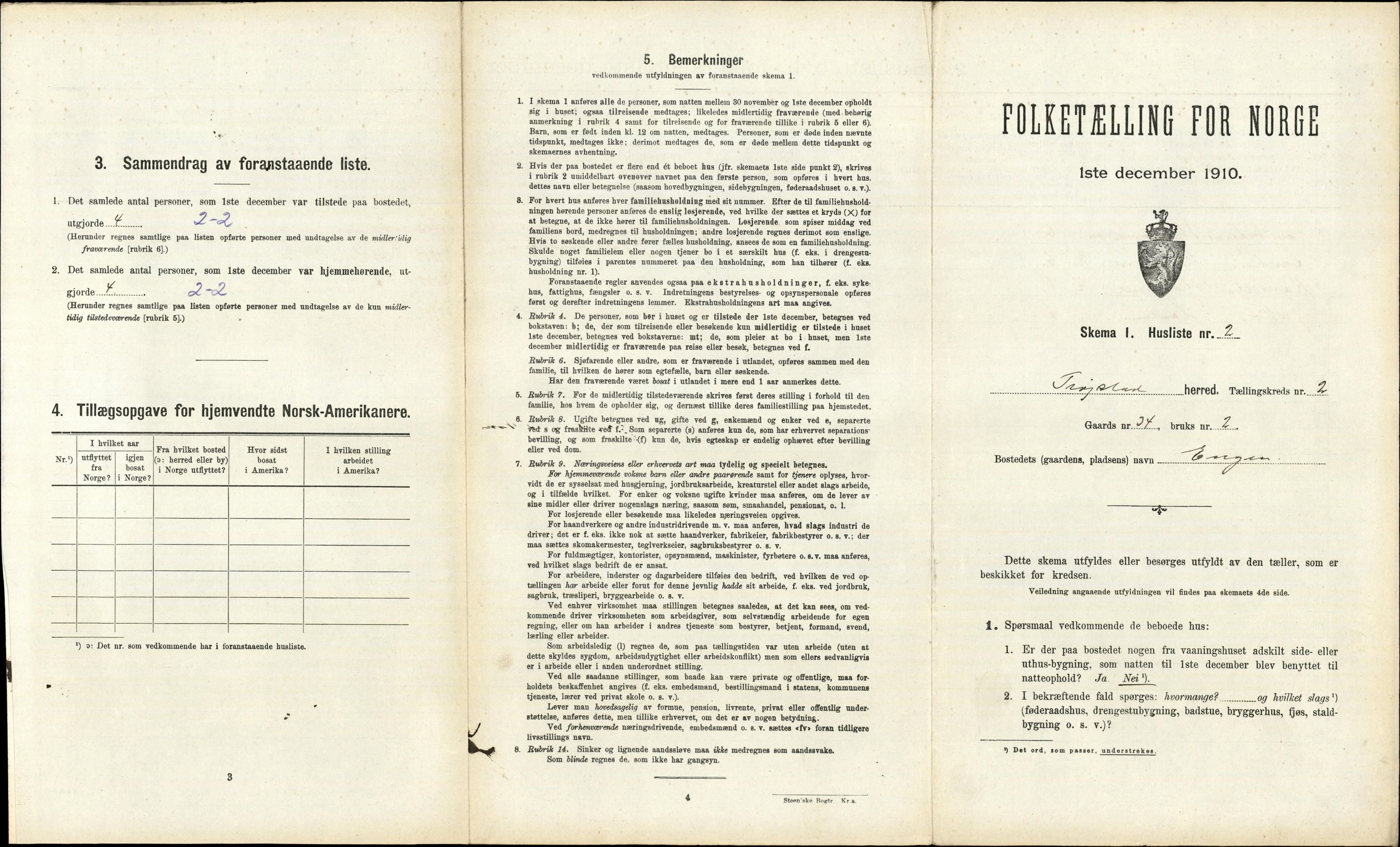 RA, Folketelling 1910 for 0122 Trøgstad herred, 1910, s. 153