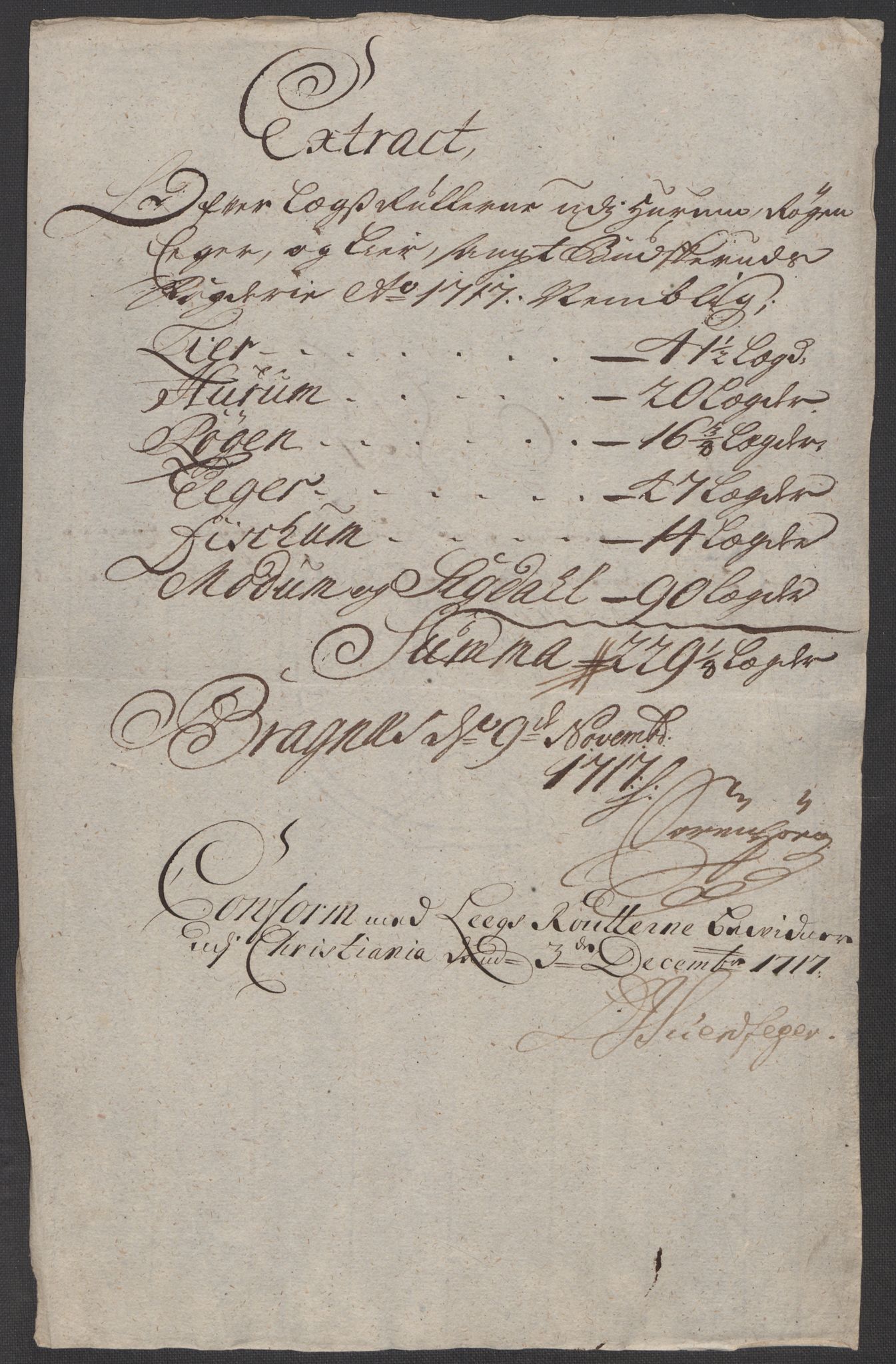 Rentekammeret inntil 1814, Reviderte regnskaper, Fogderegnskap, RA/EA-4092/R31/L1711: Fogderegnskap Hurum, Røyken, Eiker, Lier og Buskerud, 1717, s. 167