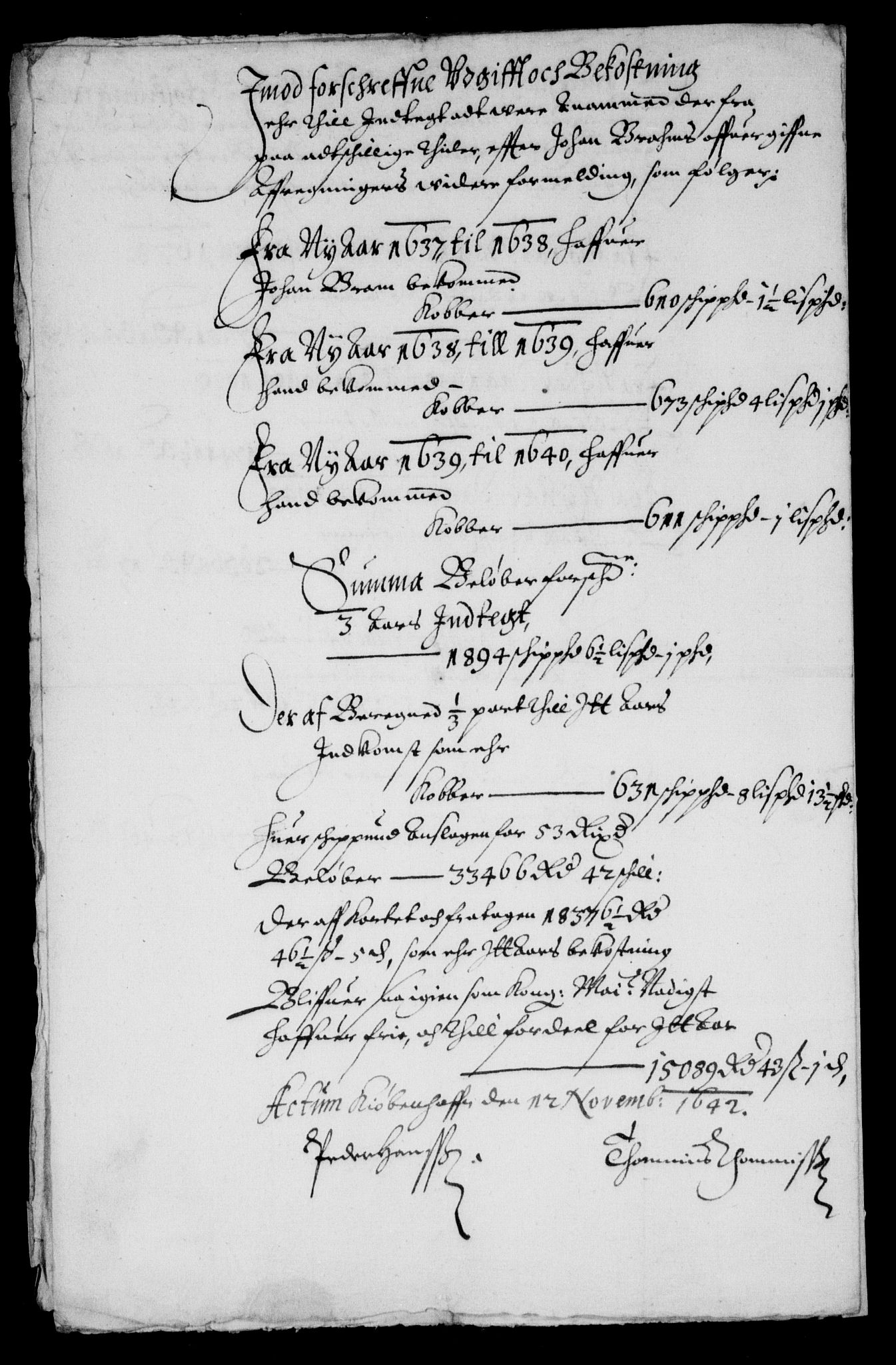 Danske Kanselli, Skapsaker, AV/RA-EA-4061/F/L0022: Skap 8, pakke 210-218, 1618-1730, s. 361