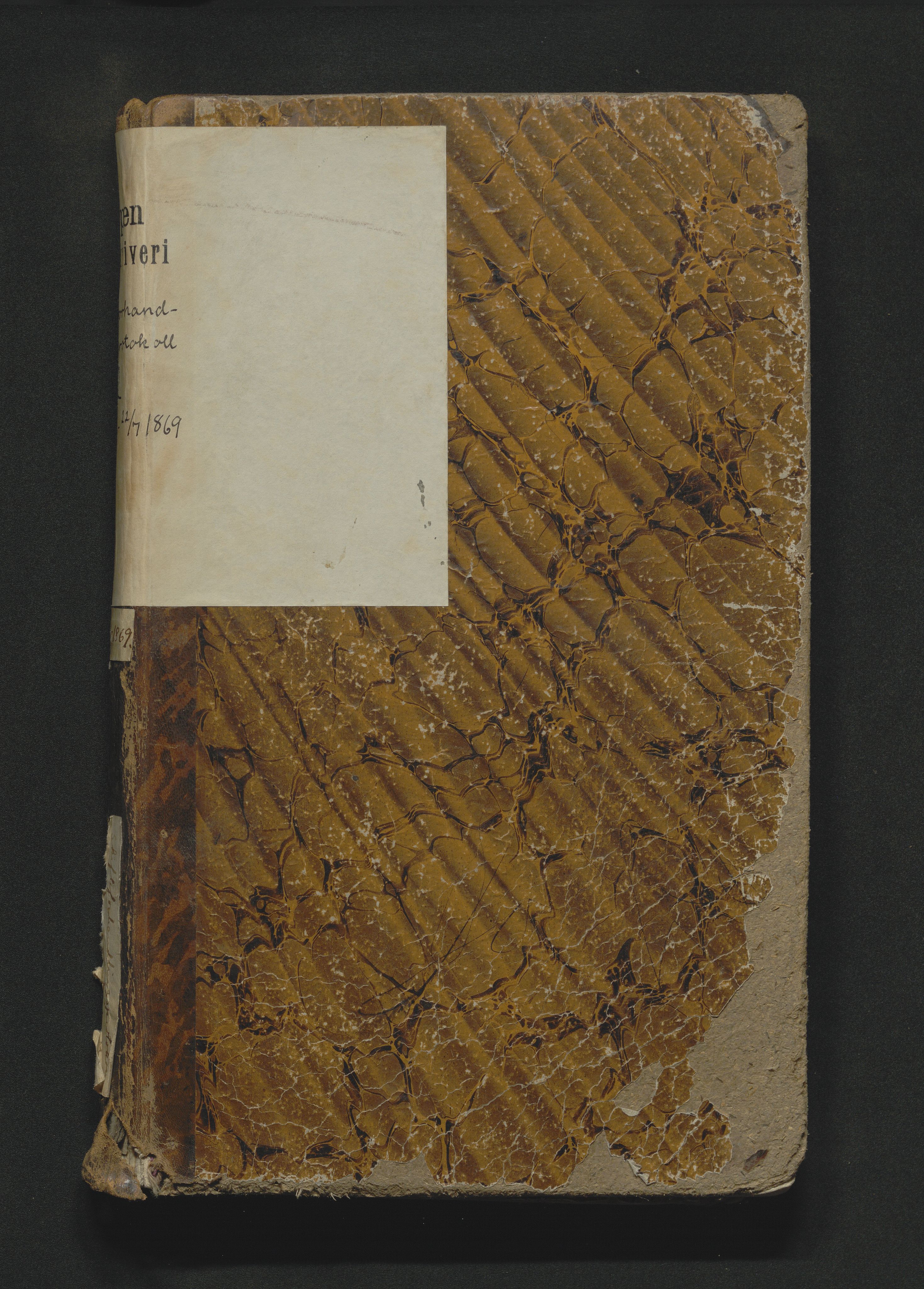 Gjerpen sorenskriveri, SAKO/A-216/H/Hb/Hbb/Hbba/L0002: Skifteforhandlingsprotokoll, Sorenskriveriet, 1866-1869