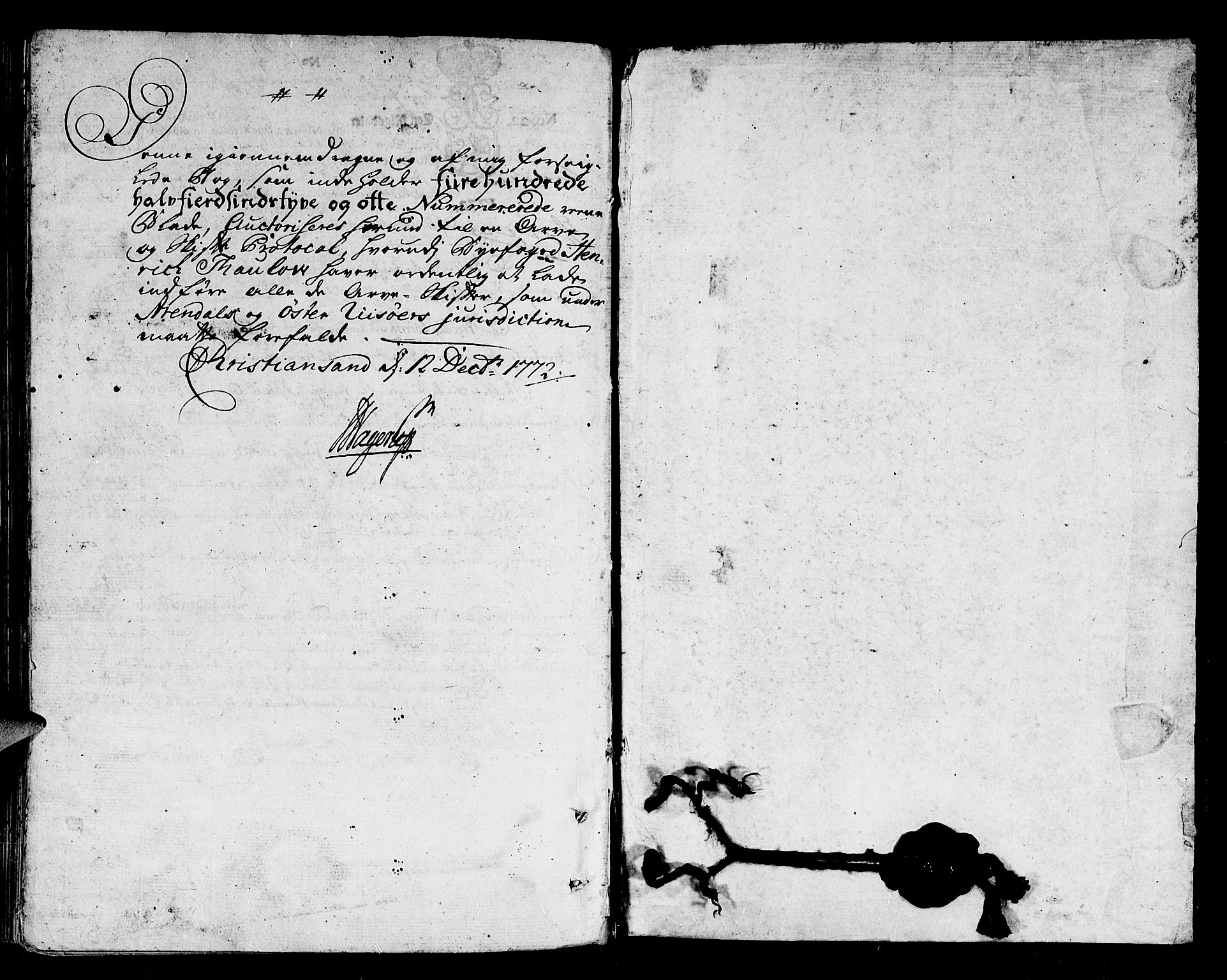 Arendal byfogd, SAK/1222-0001/H/Hc/L0007: Skifteprotokoll nr. 6 for Arendal og Risør, m/register, 1772-1776