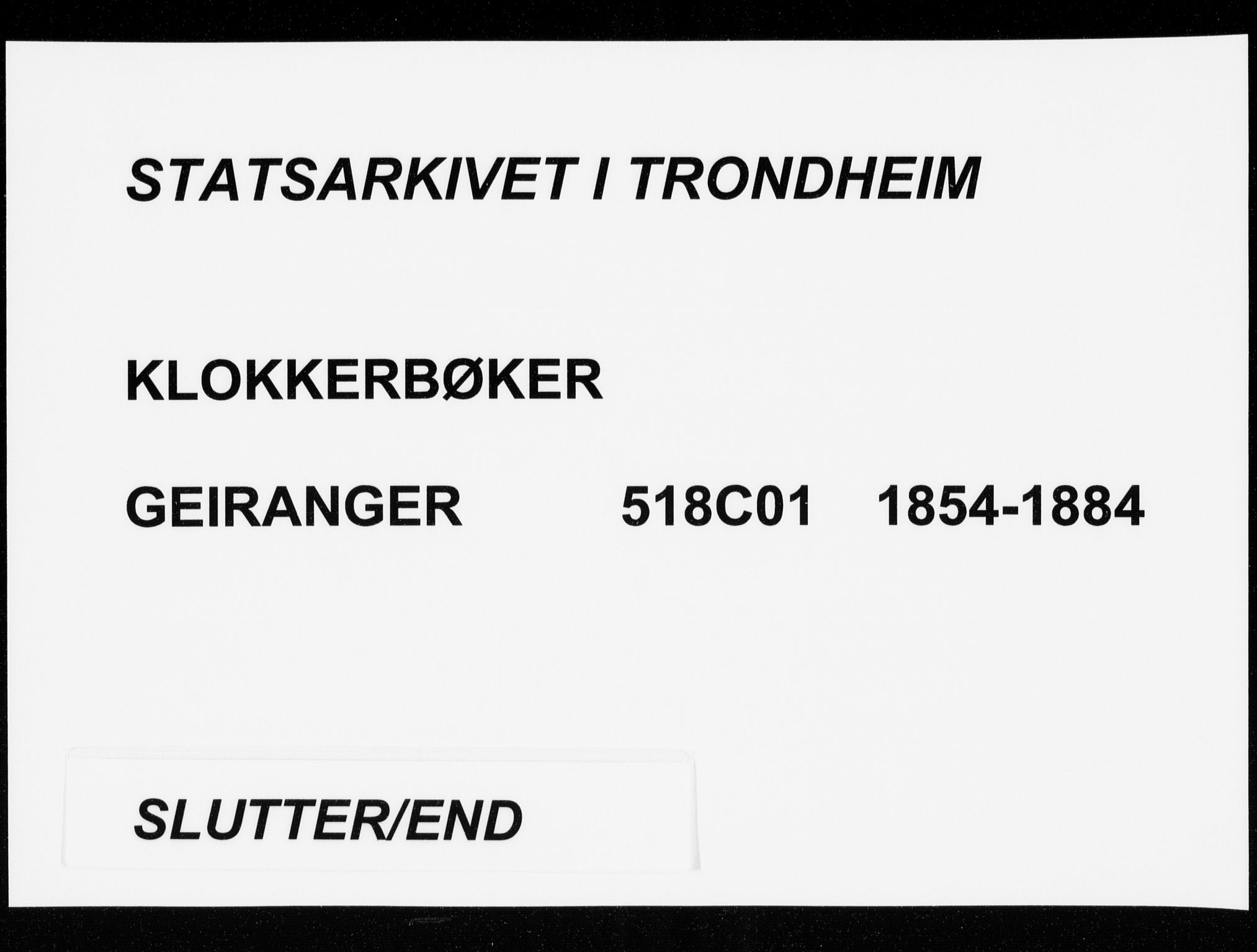 Ministerialprotokoller, klokkerbøker og fødselsregistre - Møre og Romsdal, AV/SAT-A-1454/518/L0234: Klokkerbok nr. 518C01, 1854-1884