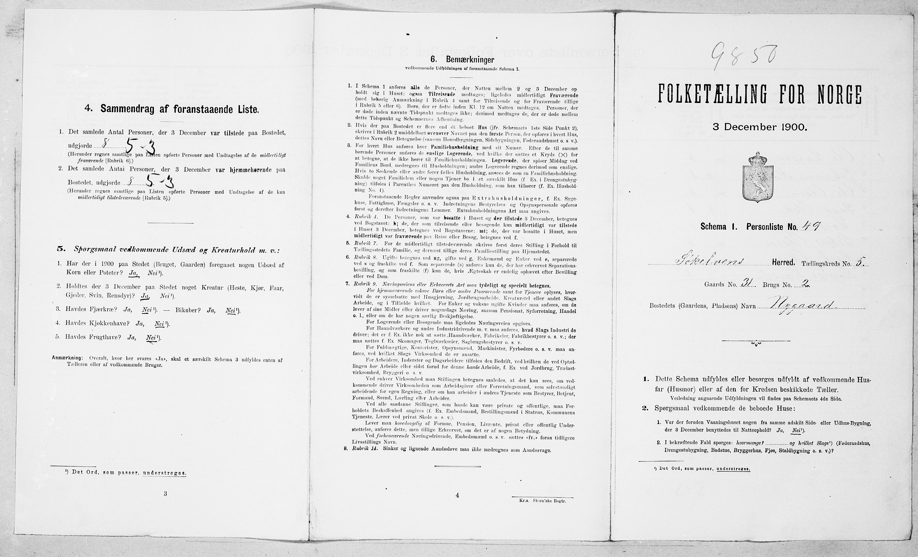 SAT, Folketelling 1900 for 1528 Sykkylven herred, 1900, s. 627