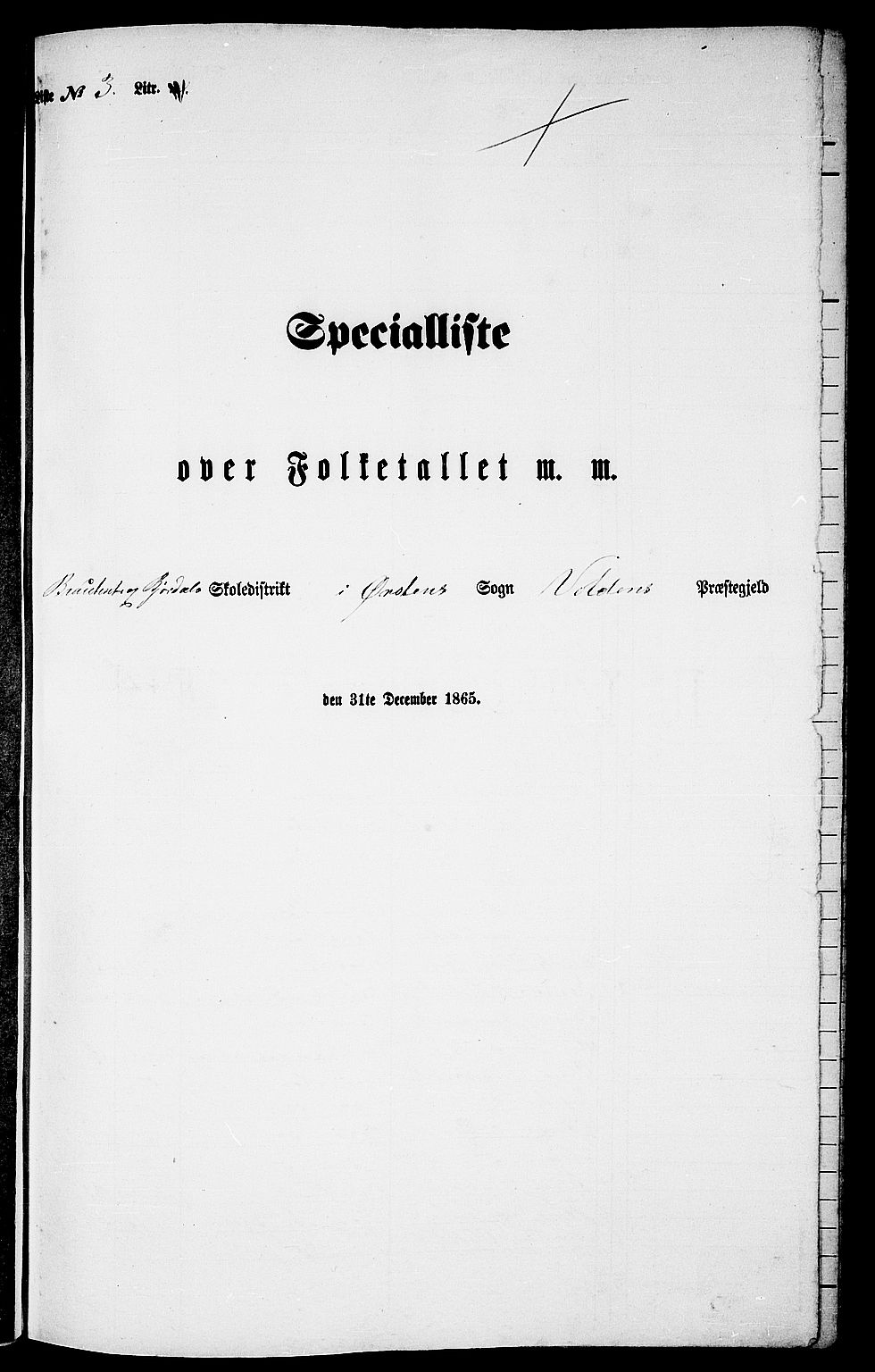 RA, Folketelling 1865 for 1519P Volda prestegjeld, 1865, s. 58