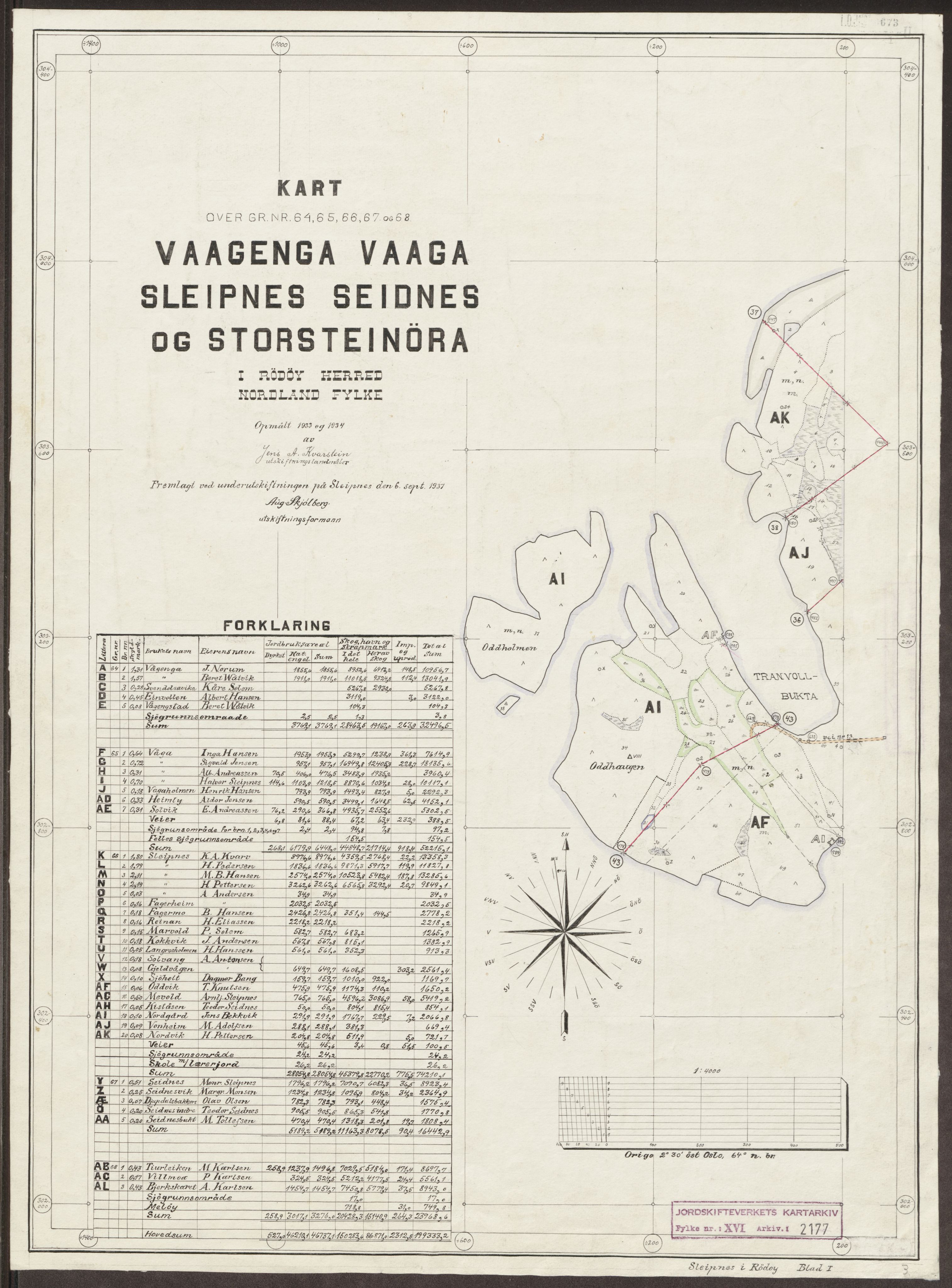 Jordskifteverkets kartarkiv, AV/RA-S-3929/T, 1859-1988, s. 2684