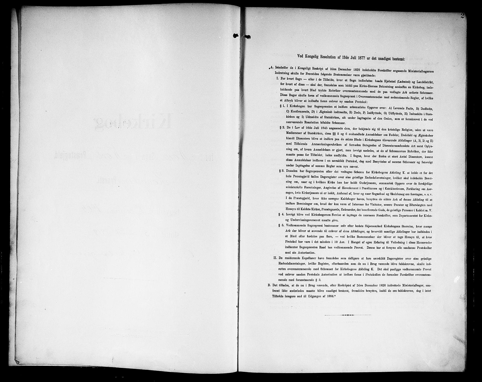 Nore kirkebøker, SAKO/A-238/G/Ga/L0004: Klokkerbok nr. I 4, 1904-1919, s. 2