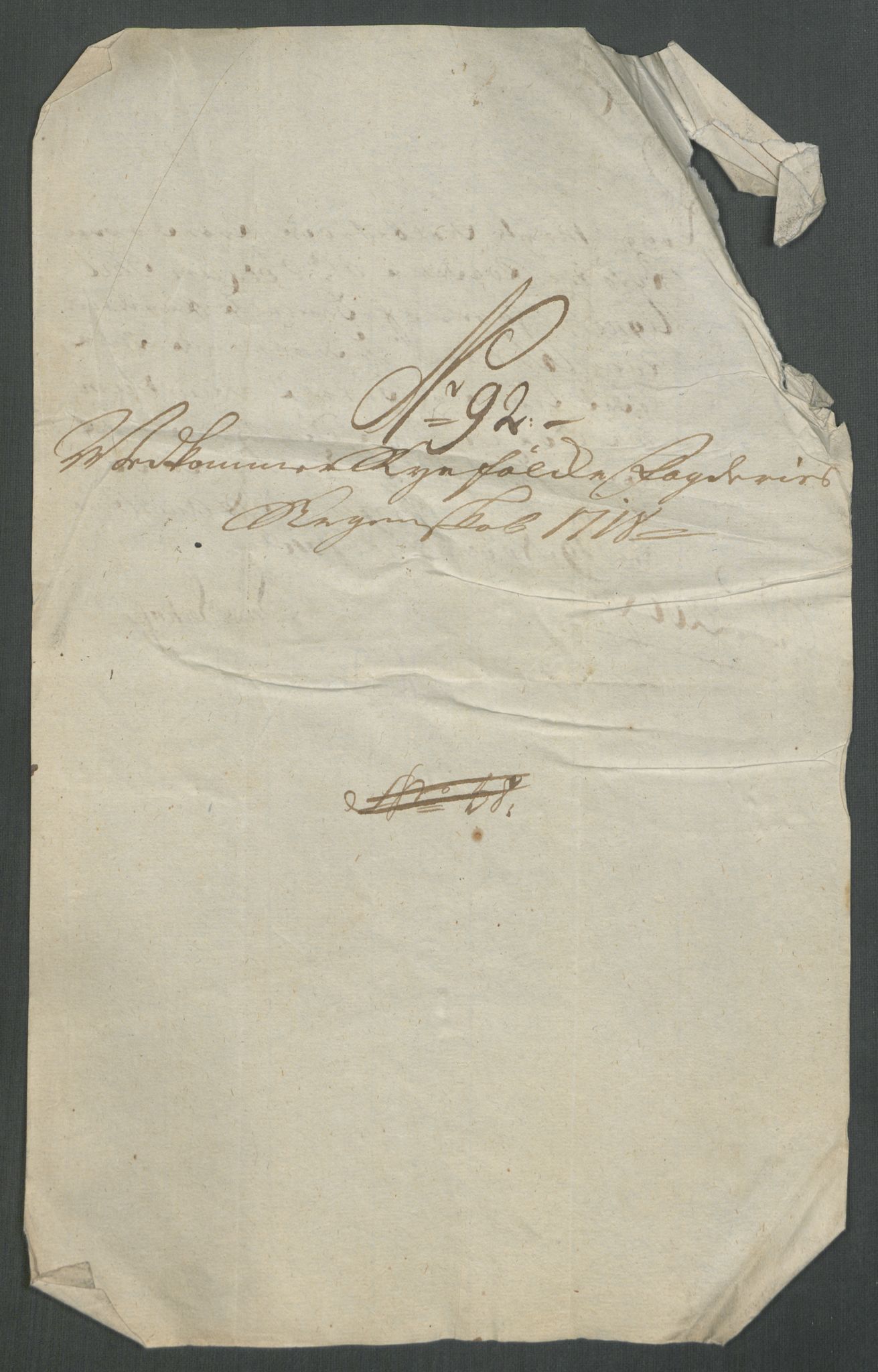 Rentekammeret inntil 1814, Reviderte regnskaper, Fogderegnskap, AV/RA-EA-4092/R47/L2871: Fogderegnskap Ryfylke, 1718, s. 400