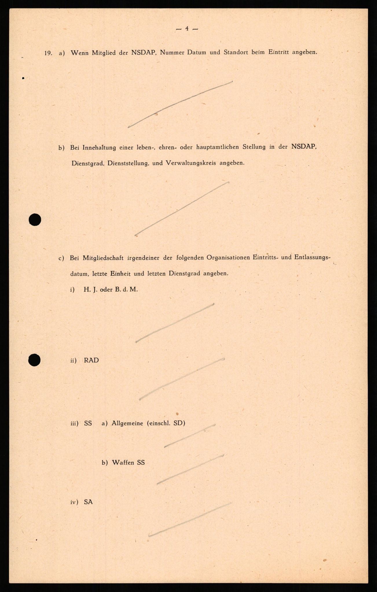 Forsvaret, Forsvarets overkommando II, AV/RA-RAFA-3915/D/Db/L0030: CI Questionaires. Tyske okkupasjonsstyrker i Norge. Tyskere., 1945-1946, s. 403