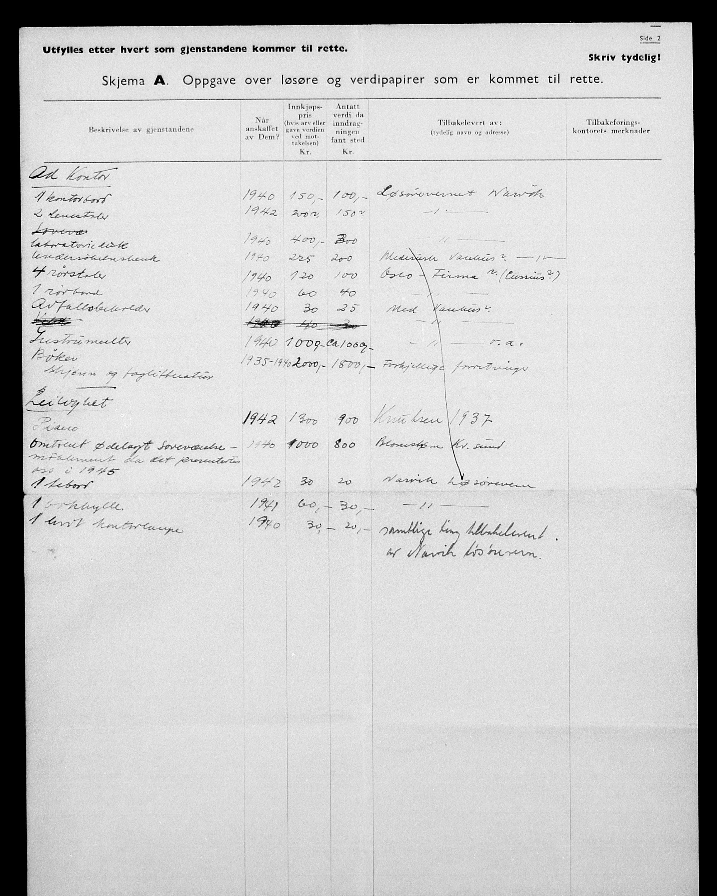 Justisdepartementet, Tilbakeføringskontoret for inndratte formuer, AV/RA-S-1564/H/Hc/Hcb/L0910: --, 1945-1947, s. 263