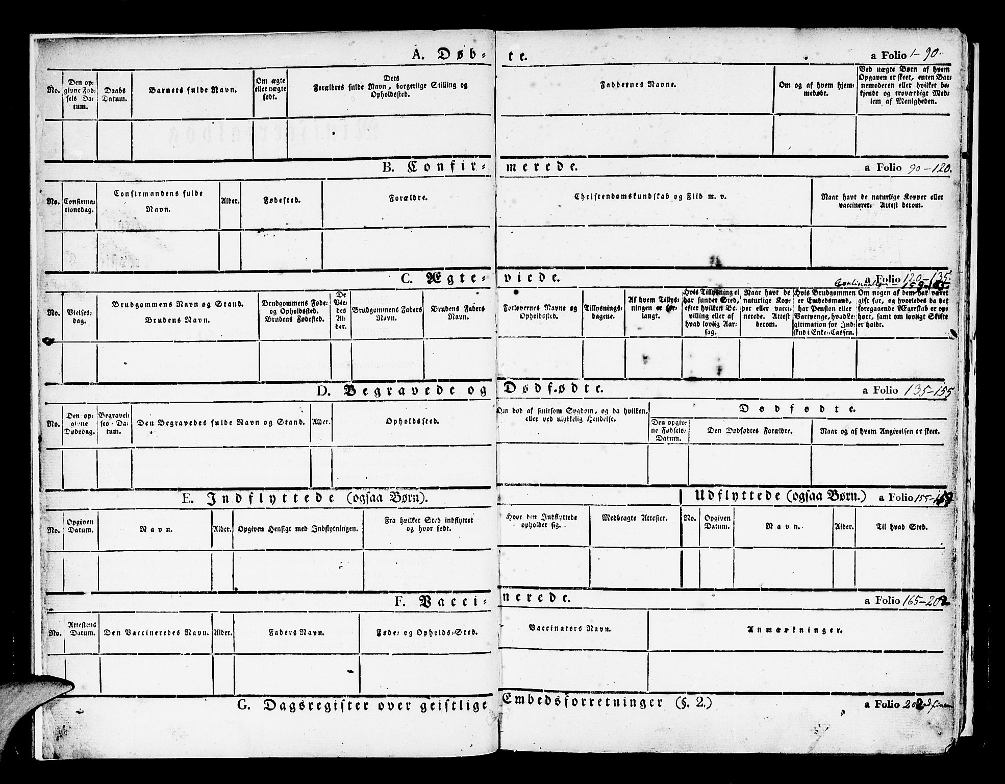 Jølster sokneprestembete, SAB/A-80701/H/Haa/Haaa/L0008: Ministerialbok nr. A 8, 1821-1833