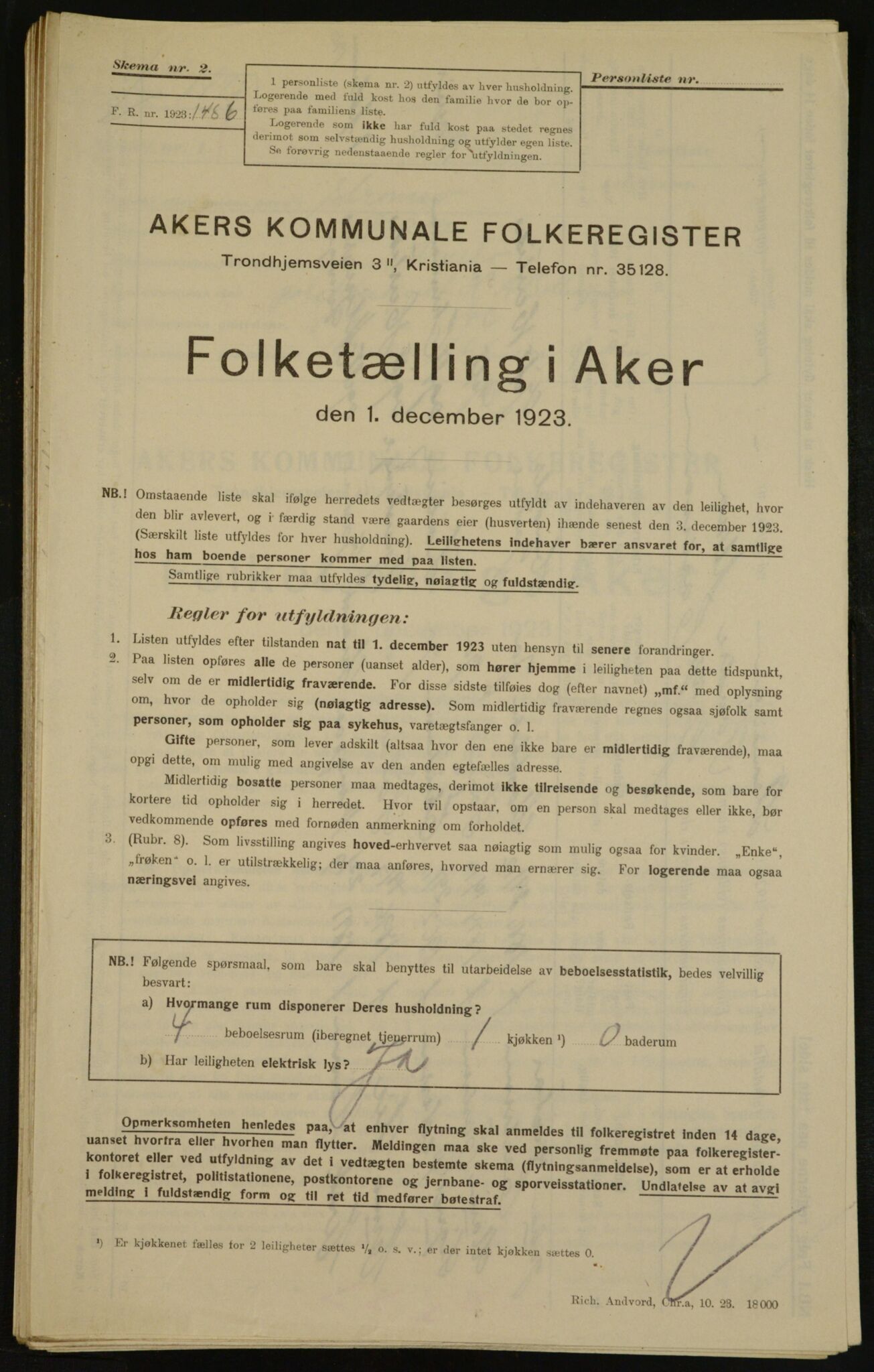 , Kommunal folketelling 1.12.1923 for Aker, 1923, s. 31702