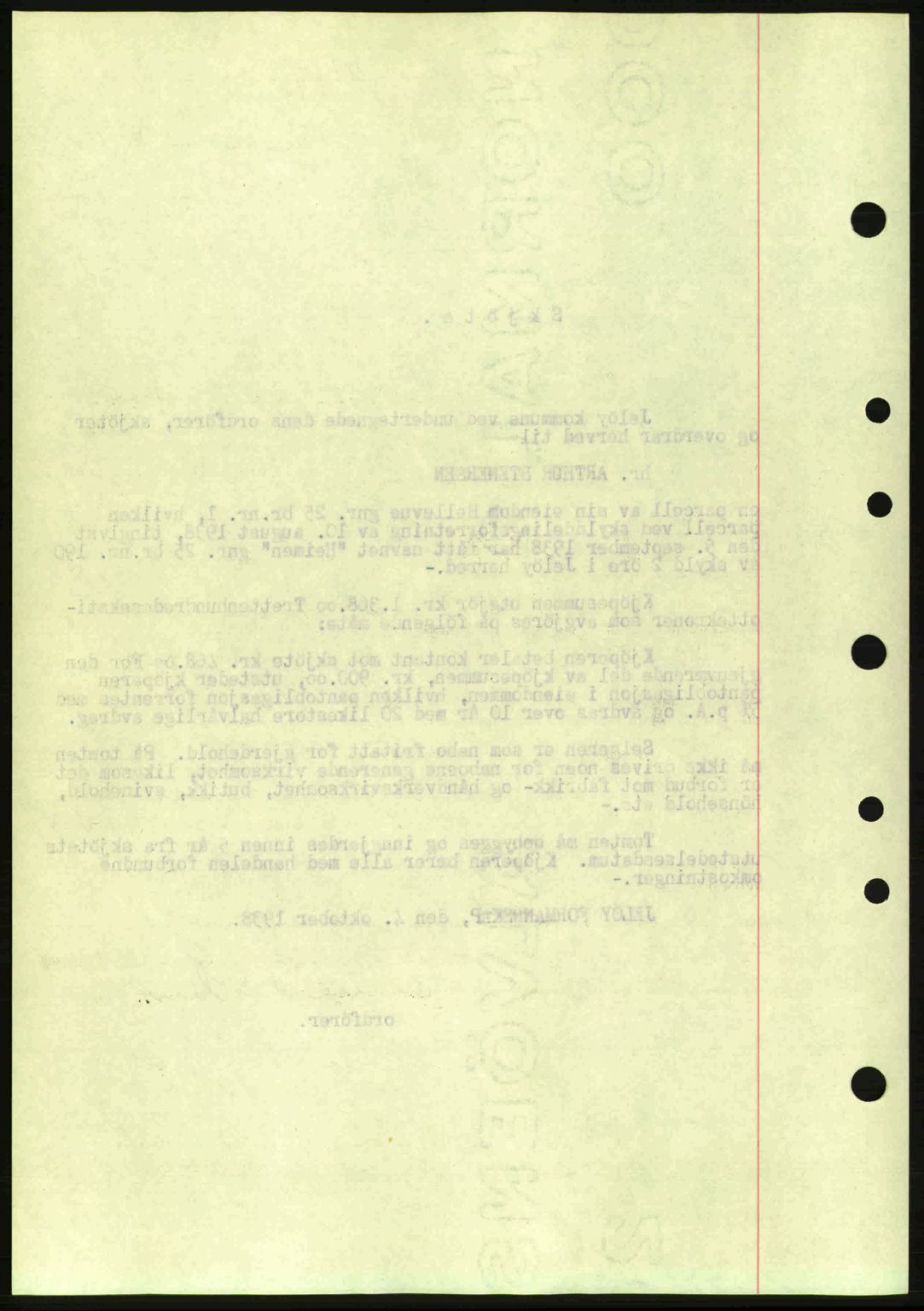 Moss sorenskriveri, SAO/A-10168: Pantebok nr. A5, 1938-1939, Dagboknr: 2171/1938