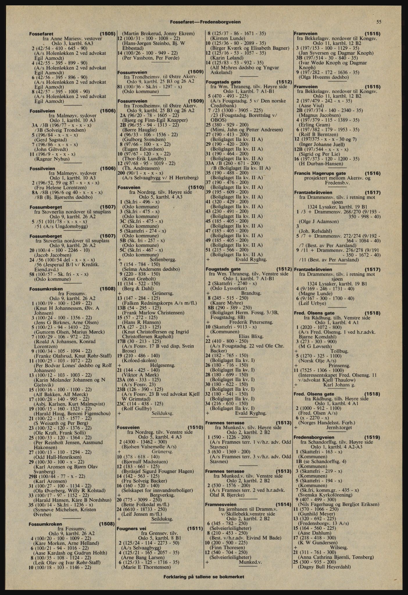 Kristiania/Oslo adressebok, PUBL/-, 1978-1979, s. 55