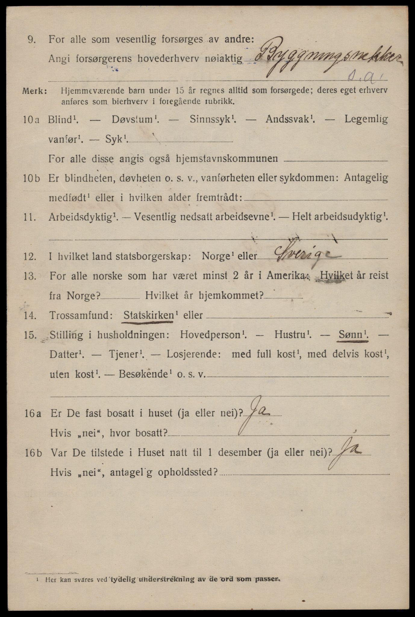 SAT, Folketelling 1920 for 1601 Trondheim kjøpstad, 1920, s. 124169