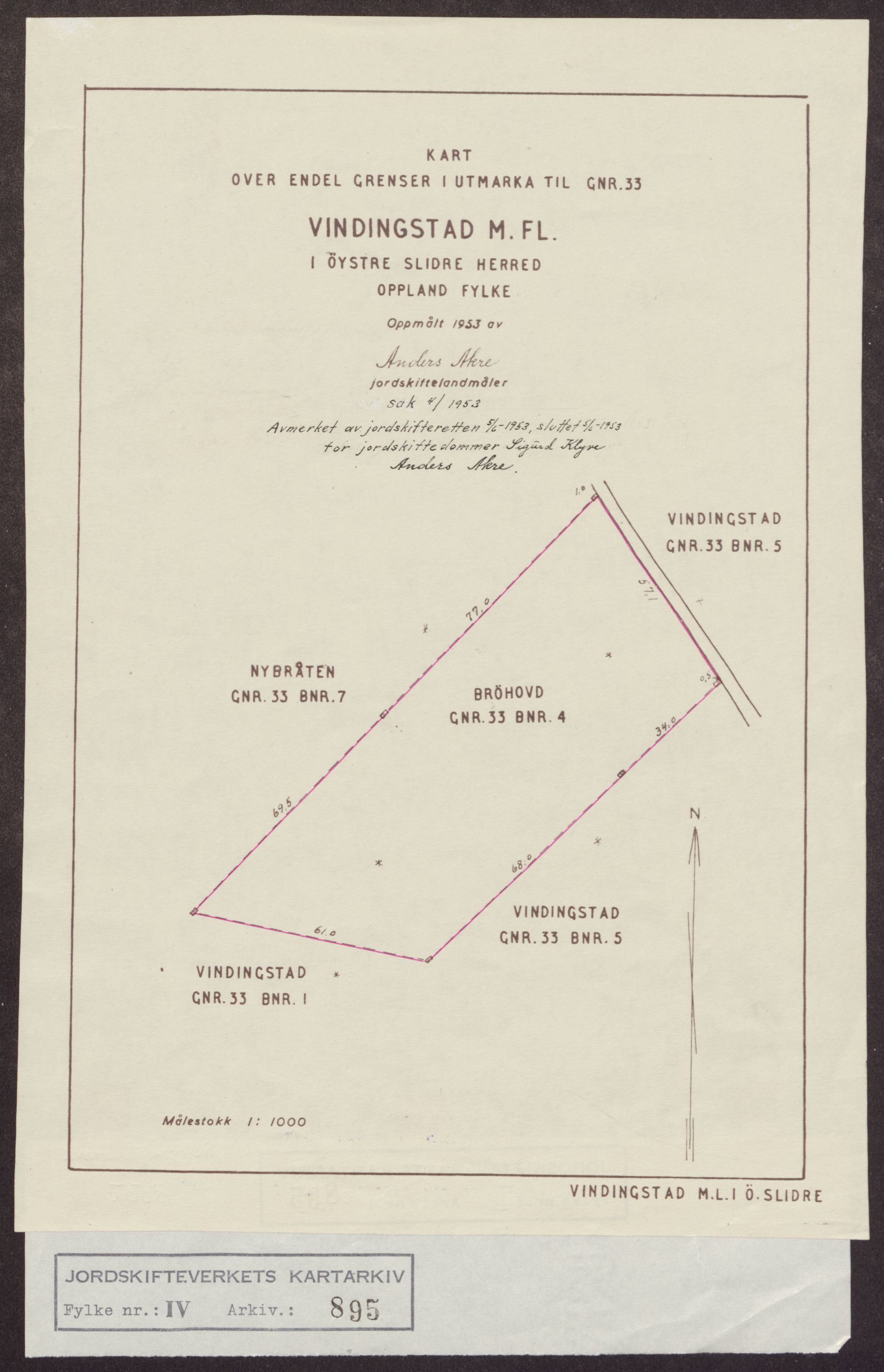Jordskifteverkets kartarkiv, RA/S-3929/T, 1859-1988, s. 1117