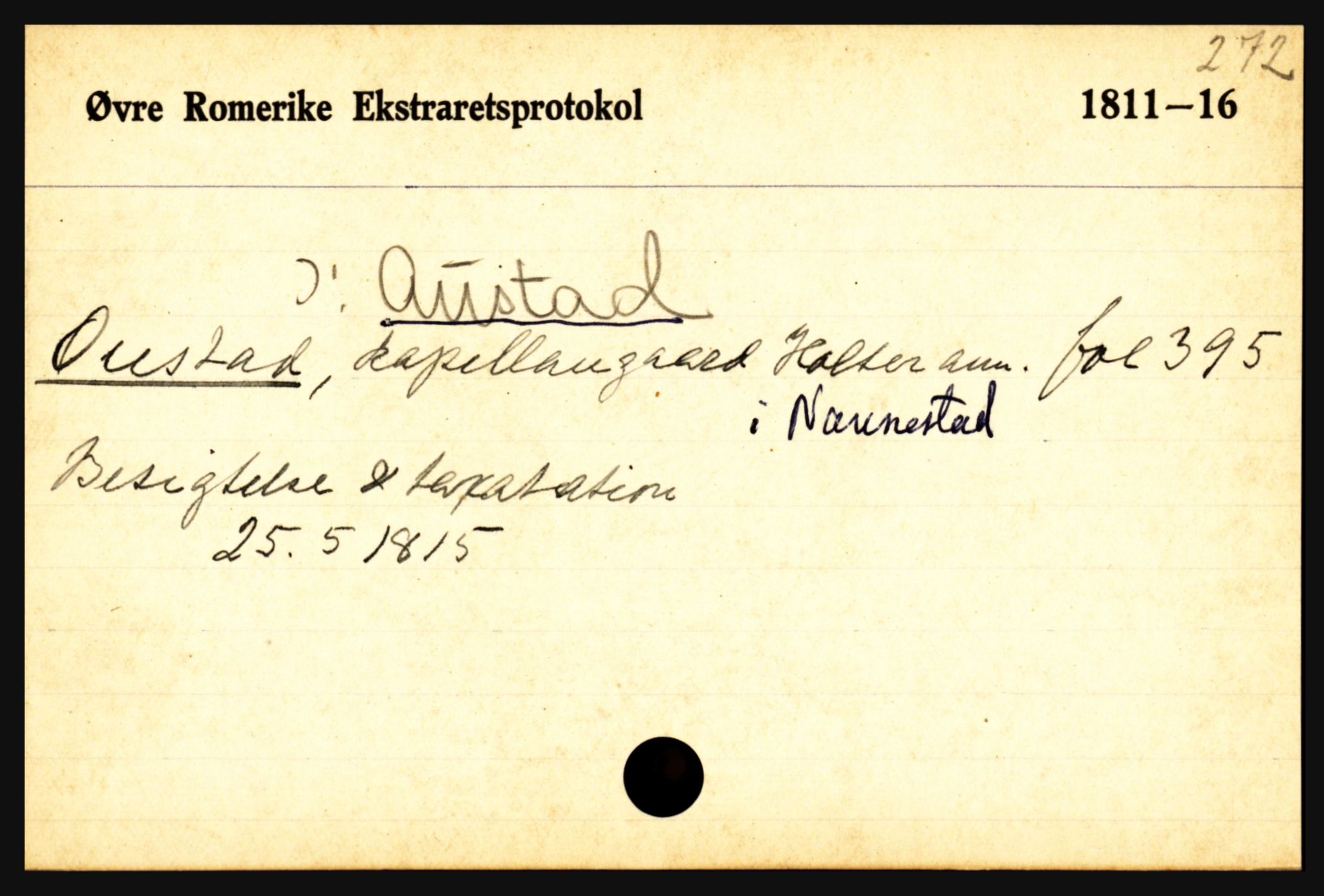 Statsarkivet i Oslo, AV/SAO-A-10621/Z/Zb/L0012: Kråkstad m/ Ski (Alvum - Østvet), Nannestad (Asakskogen - Ås), Nes (Auli - Haugsskov), s. 305
