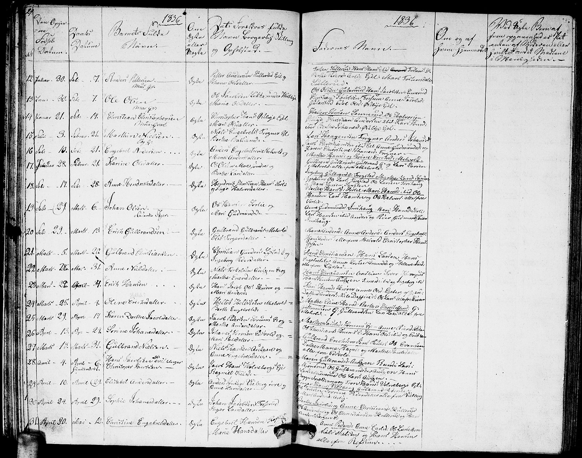 Sørum prestekontor Kirkebøker, AV/SAO-A-10303/G/Ga/L0002: Klokkerbok nr. I 2, 1829-1845, s. 29