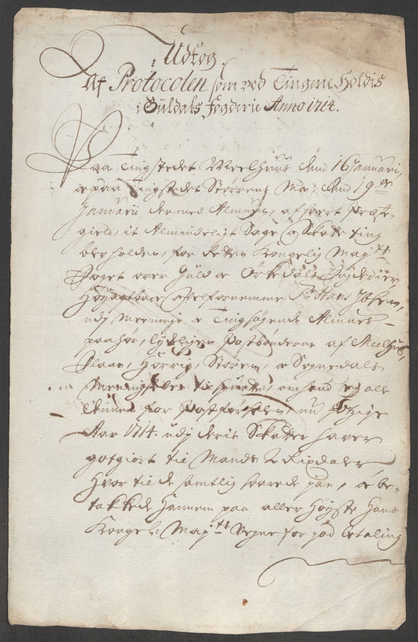 Rentekammeret inntil 1814, Reviderte regnskaper, Fogderegnskap, AV/RA-EA-4092/R60/L3965: Fogderegnskap Orkdal og Gauldal, 1714, s. 500