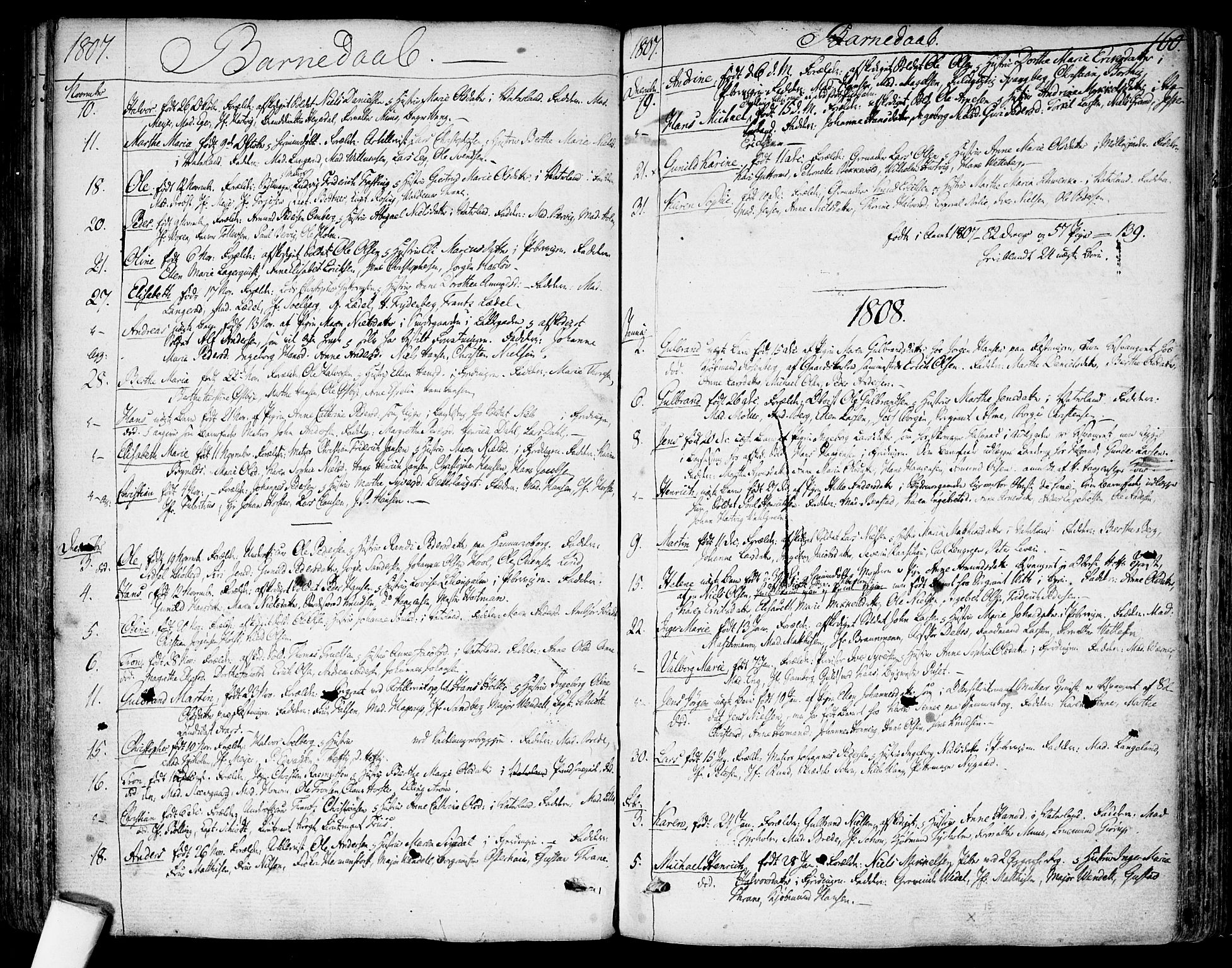 Garnisonsmenigheten Kirkebøker, AV/SAO-A-10846/F/Fa/L0003: Ministerialbok nr. 3, 1777-1809, s. 160