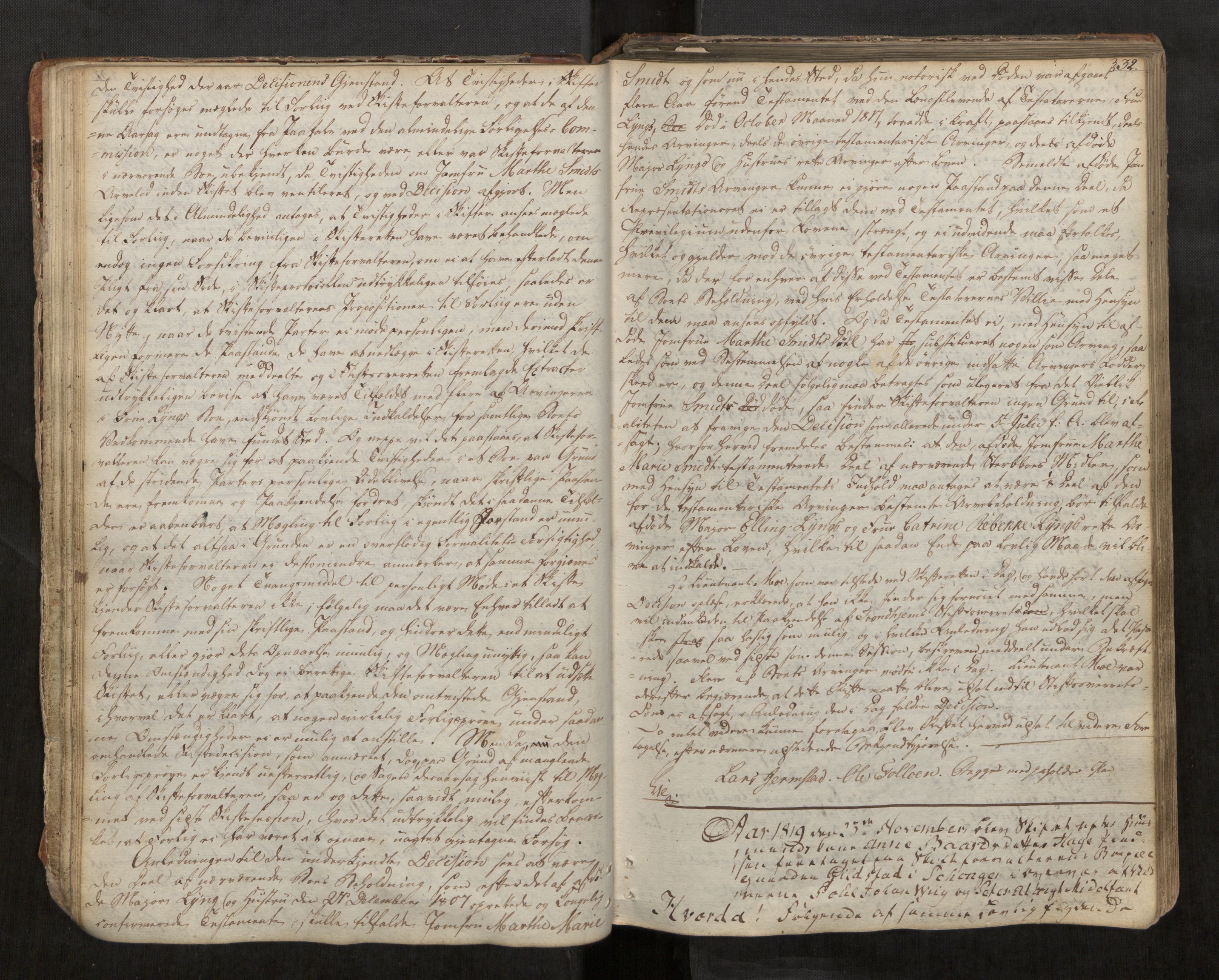 Stjør- og Verdal sorenskriveri, AV/SAT-A-4167/1/3/3A/L0037: Skifteprotokoll 32, 1818-1840, s. 32