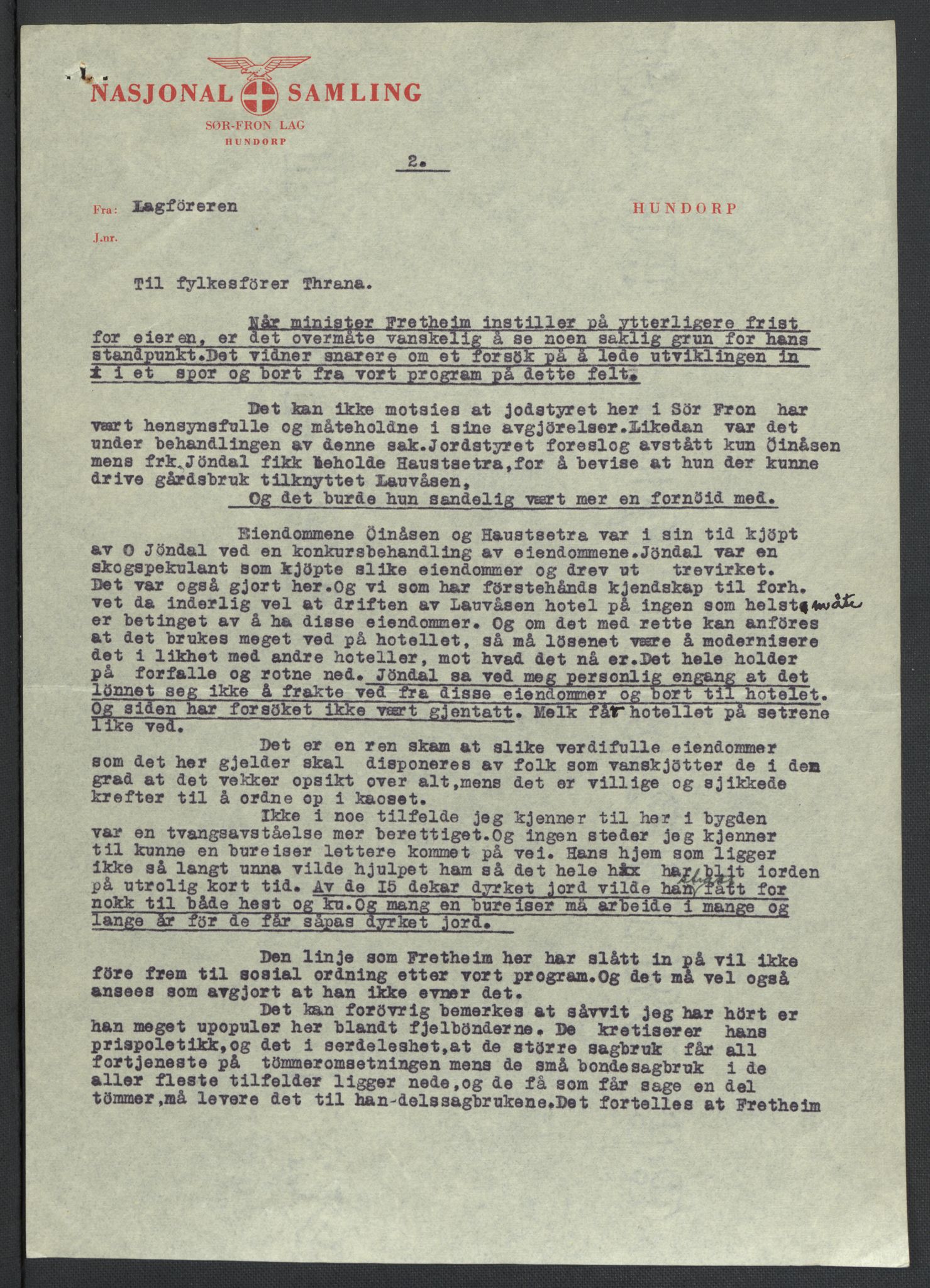 Landssvikarkivet, Oslo politikammer, AV/RA-S-3138-01/D/Da/L0003: Dnr. 29, 1945, s. 1912