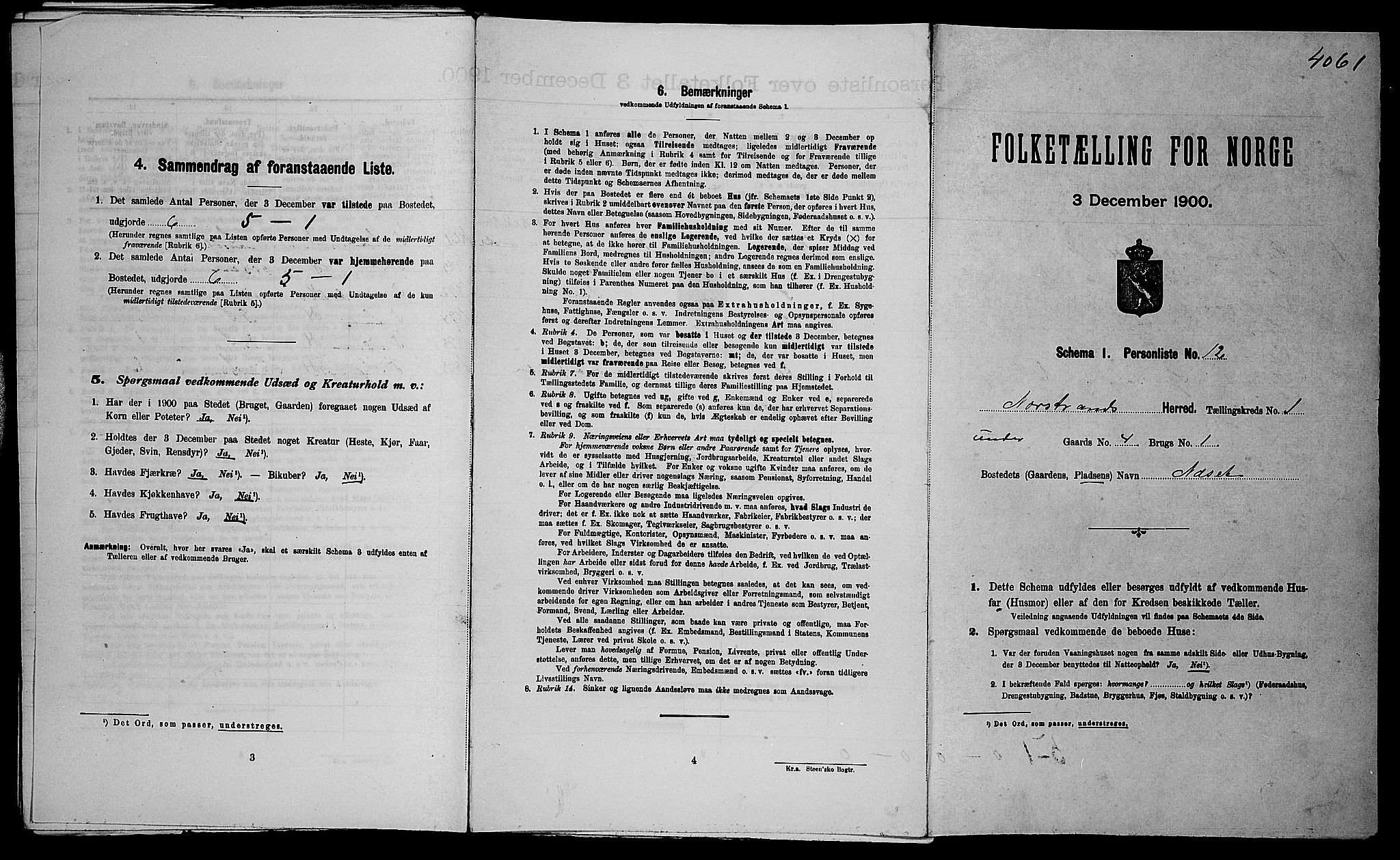 SAST, Folketelling 1900 for 1139 Nedstrand herred, 1900, s. 89