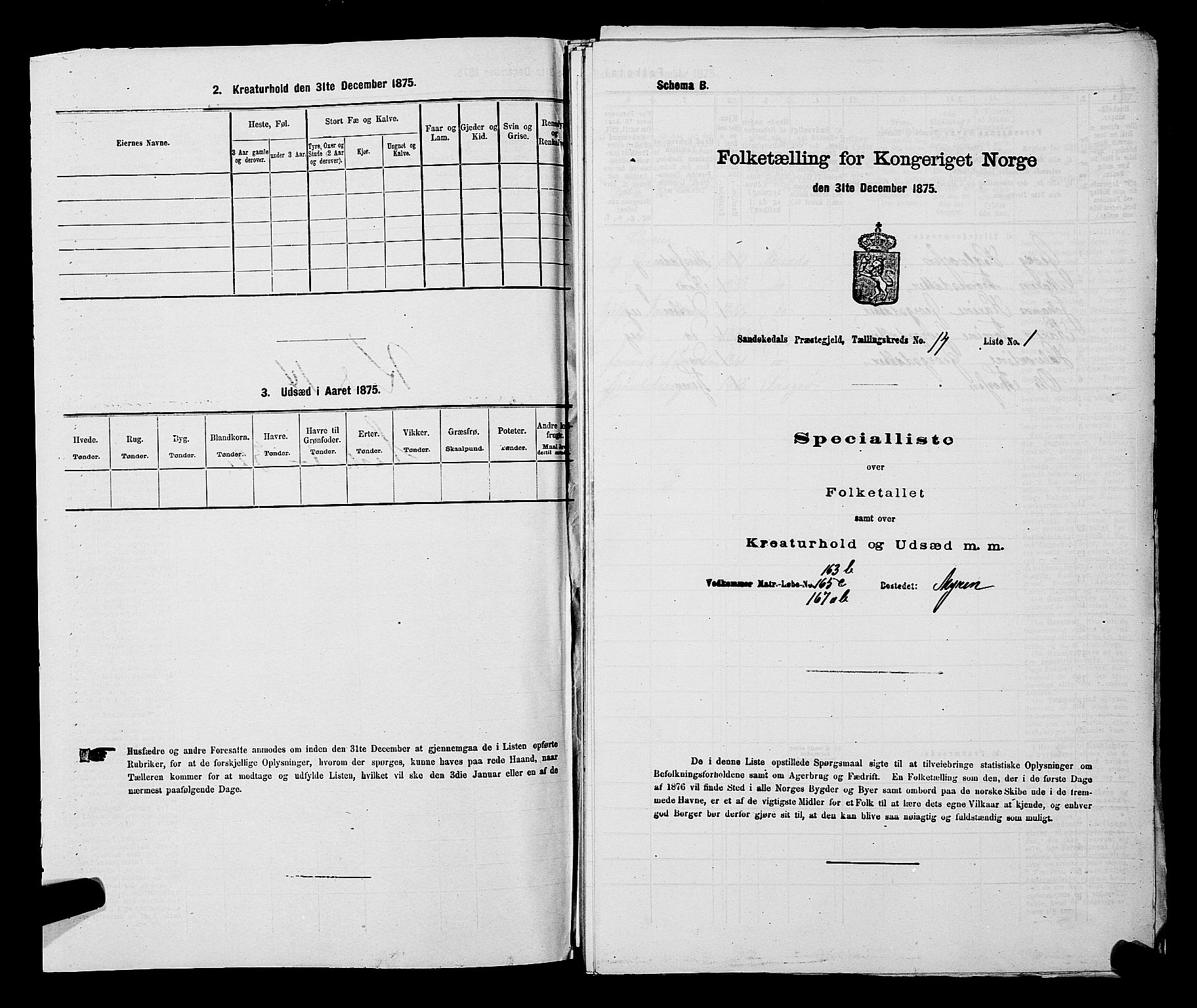 SAKO, Folketelling 1875 for 0816P Sannidal prestegjeld, 1875, s. 932