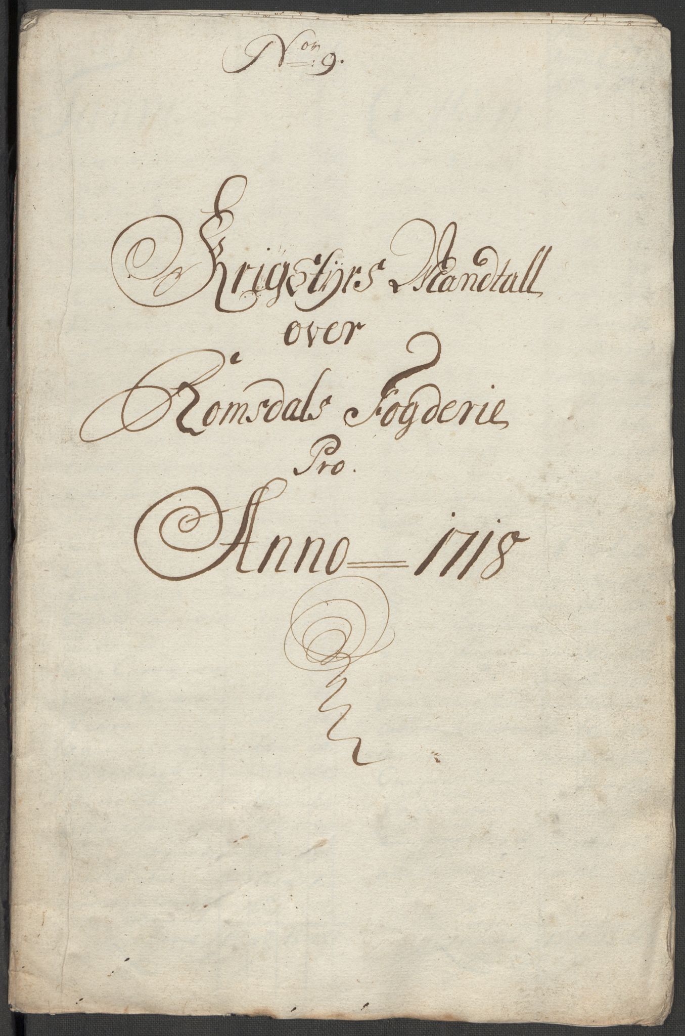 Rentekammeret inntil 1814, Reviderte regnskaper, Fogderegnskap, AV/RA-EA-4092/R55/L3665: Fogderegnskap Romsdal, 1718, s. 107